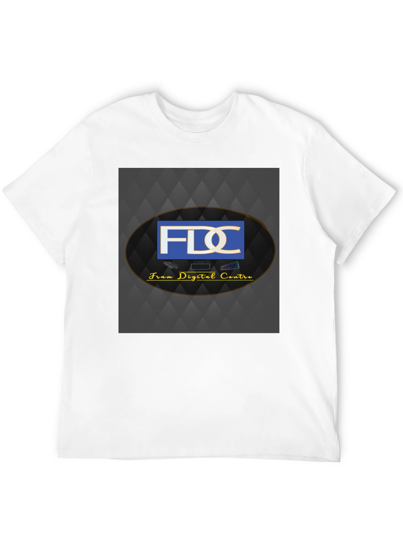Black FDC Digital Centre T-Shirt