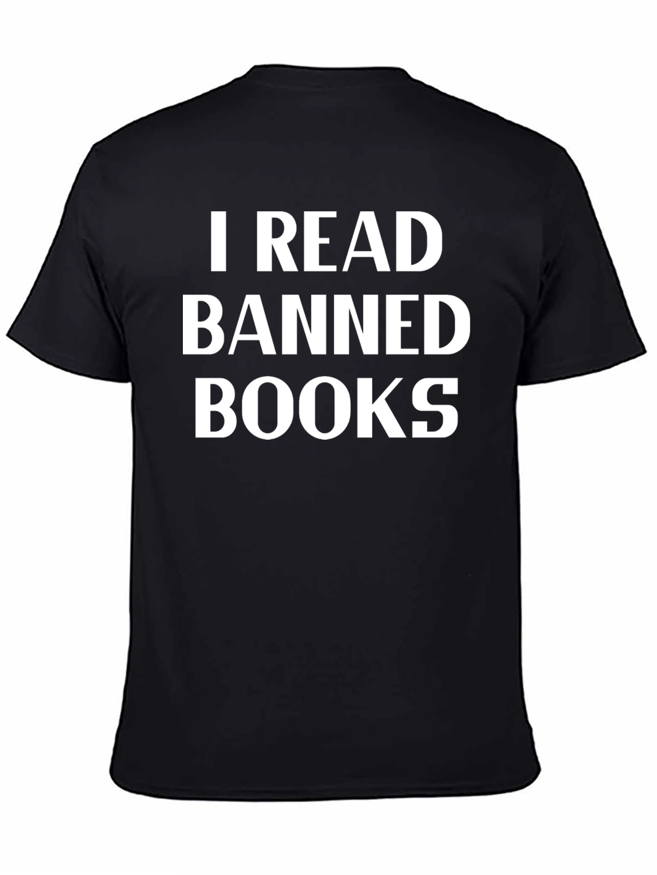I Read Banned Books Graphic Tee - Black