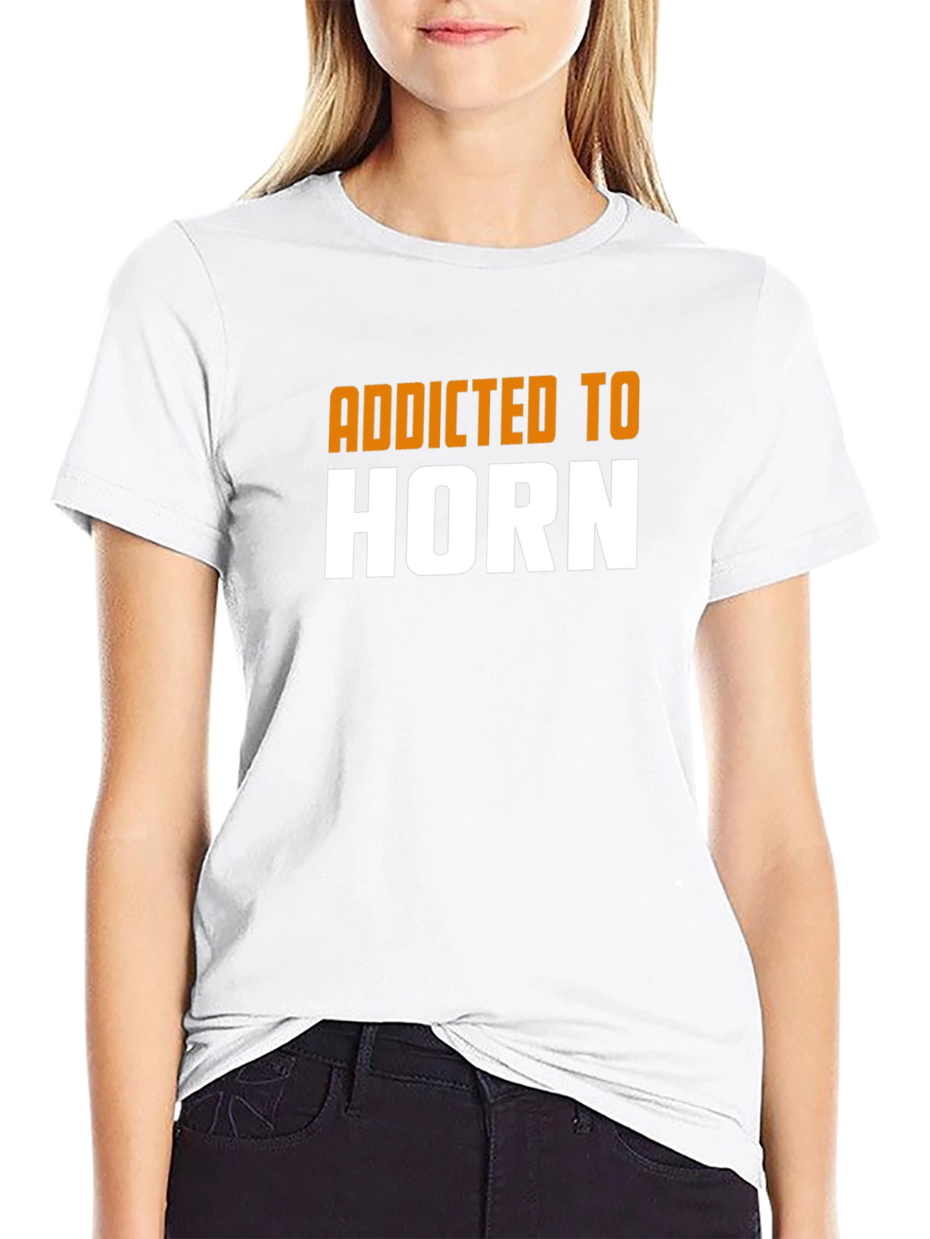 Addicted to Horn Black T-Shirt