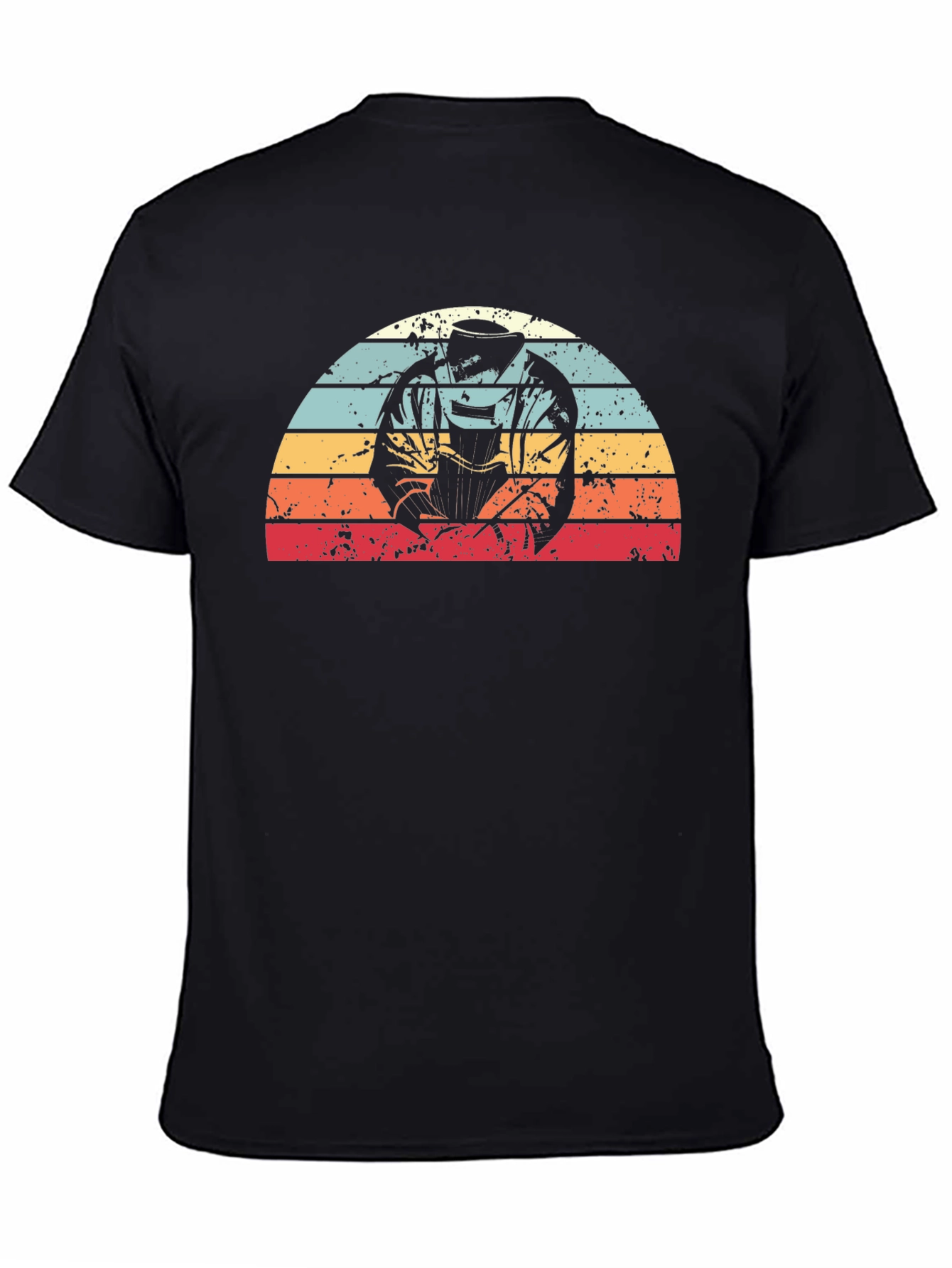 Welder Retro Sunset Graphic Tee - Black