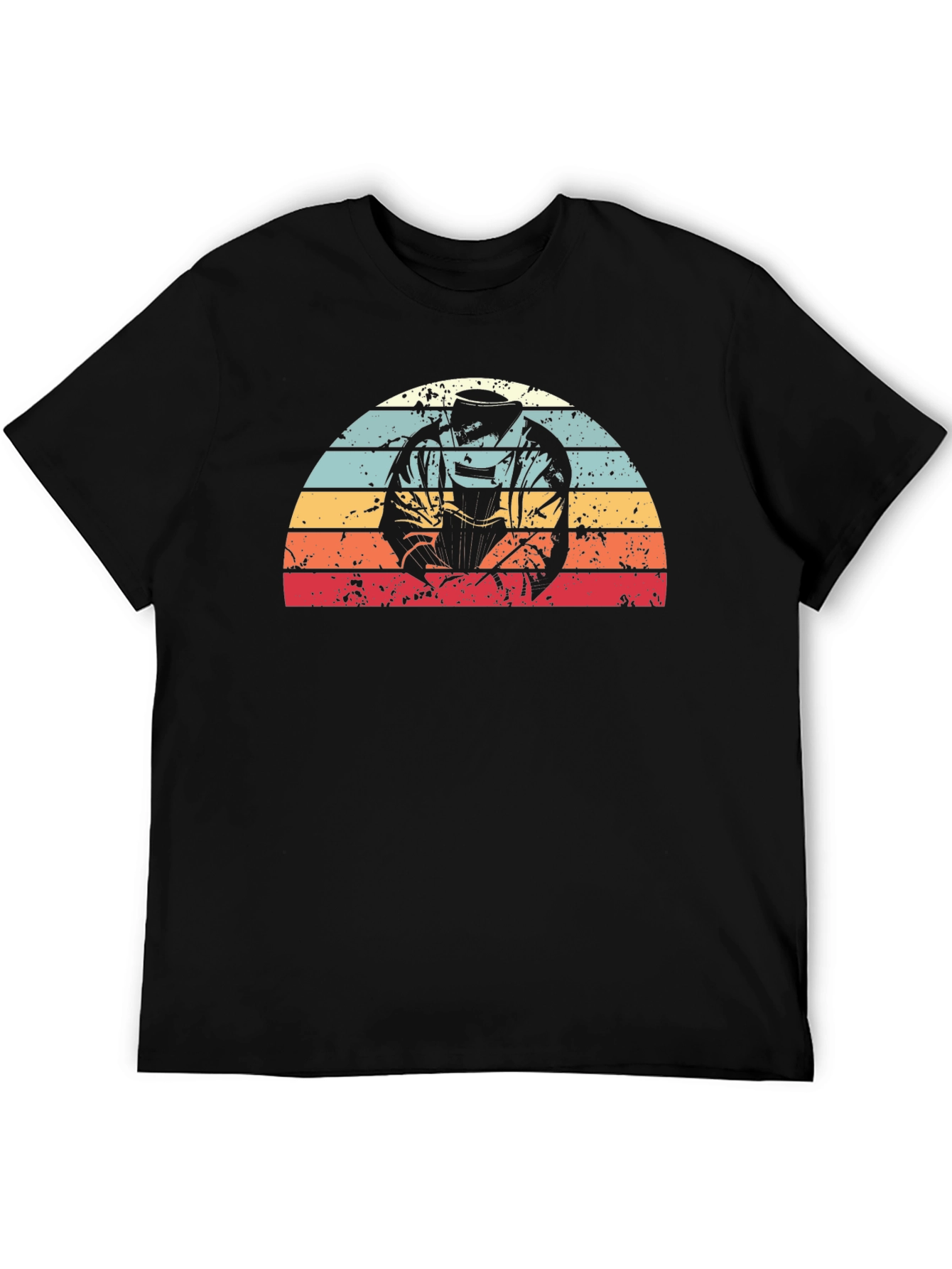 Welder Retro Sunset Graphic Tee - Black