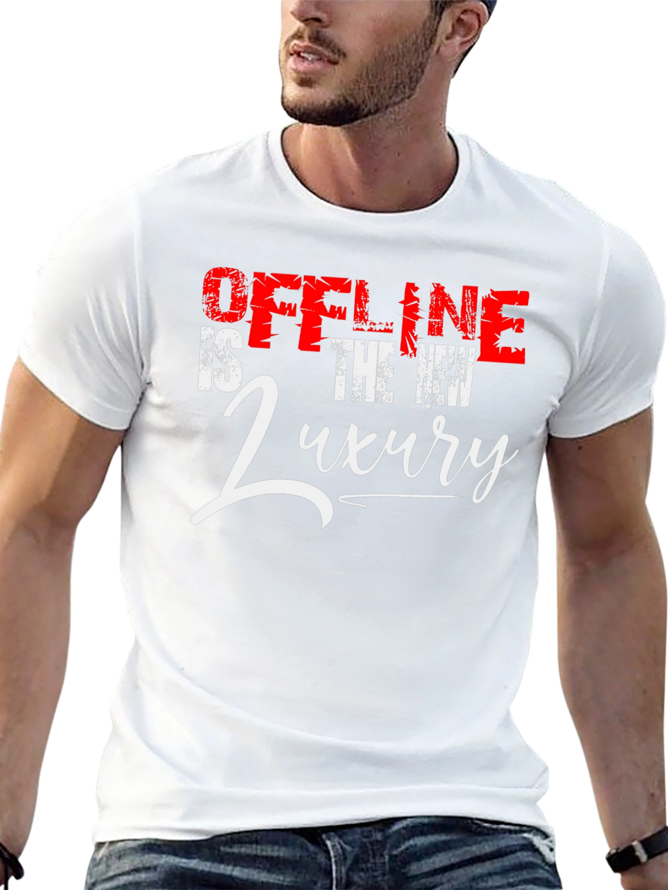 Offline Is The New Luxury Graphic T-Shirt