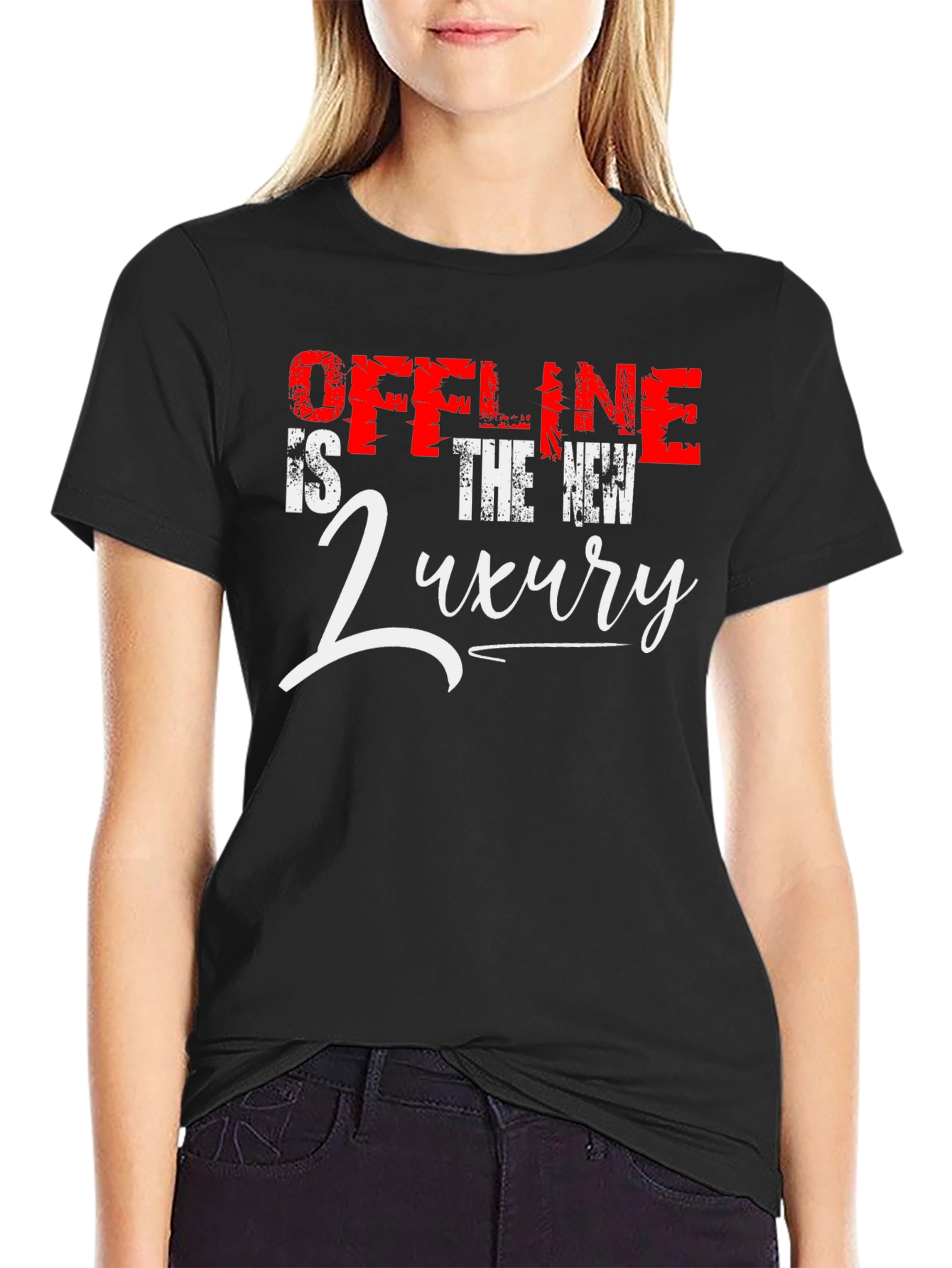 Offline Is The New Luxury Graphic T-Shirt