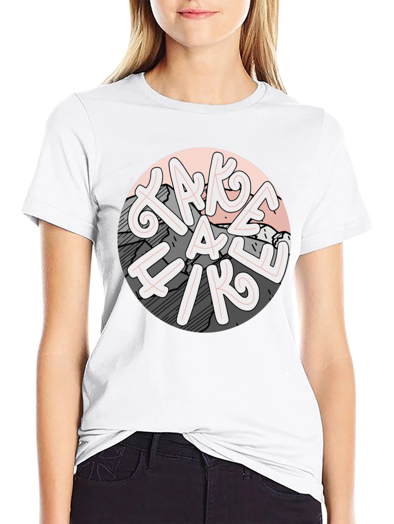 Take a Hike Graphic Tee - Mens Casual Shirt