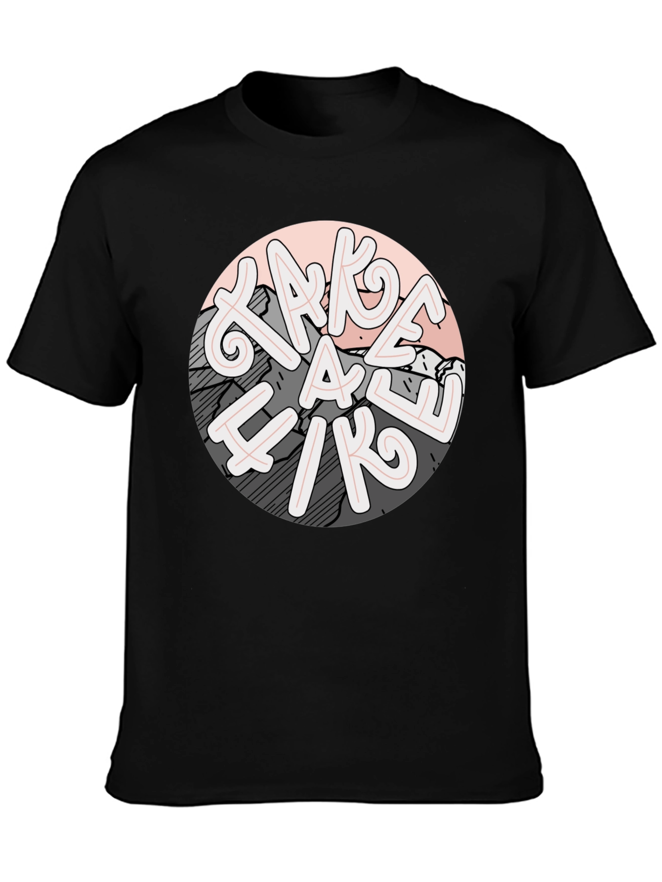 Take a Hike Graphic Tee - Mens Casual Shirt
