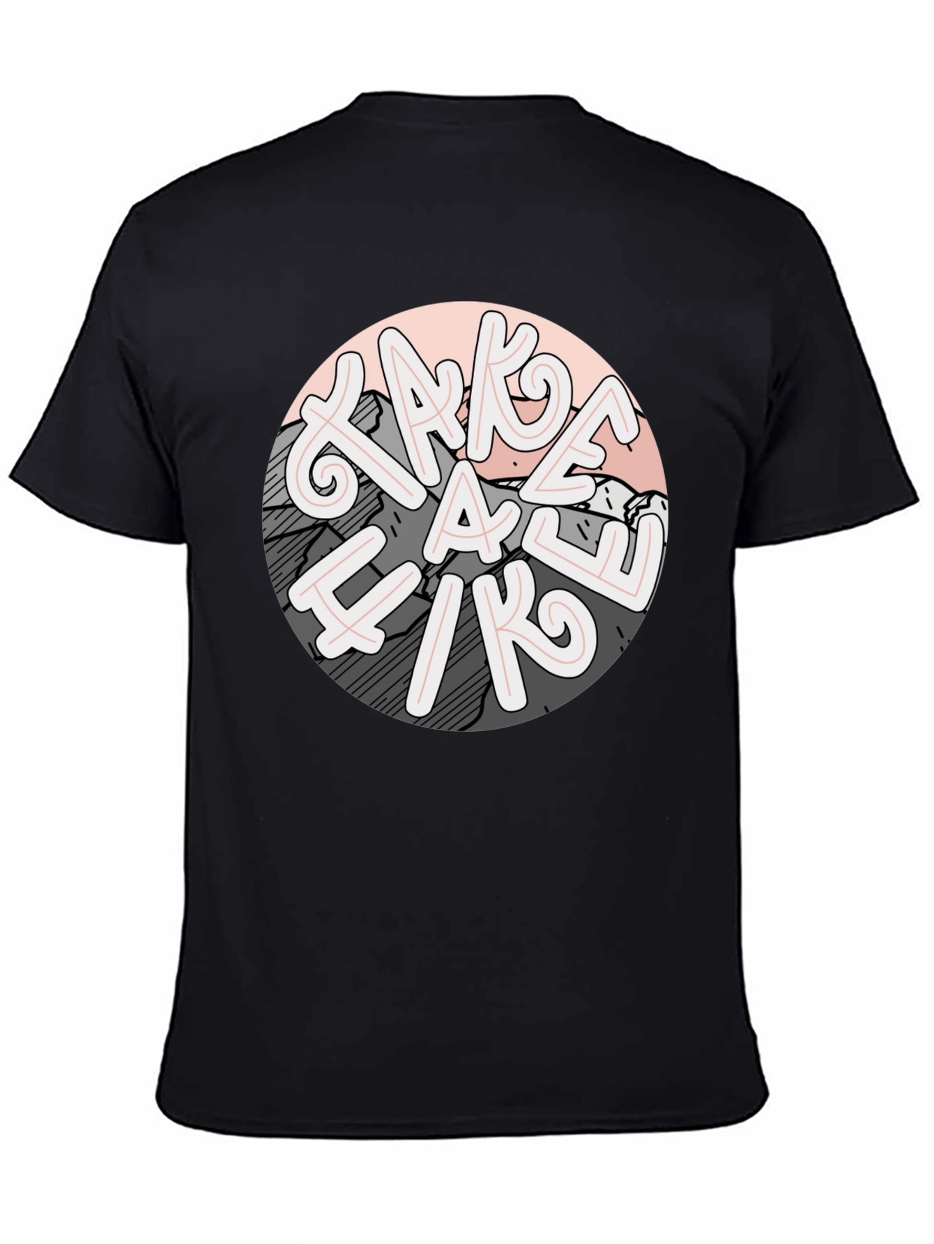 Take a Hike Graphic Tee - Mens Casual Shirt