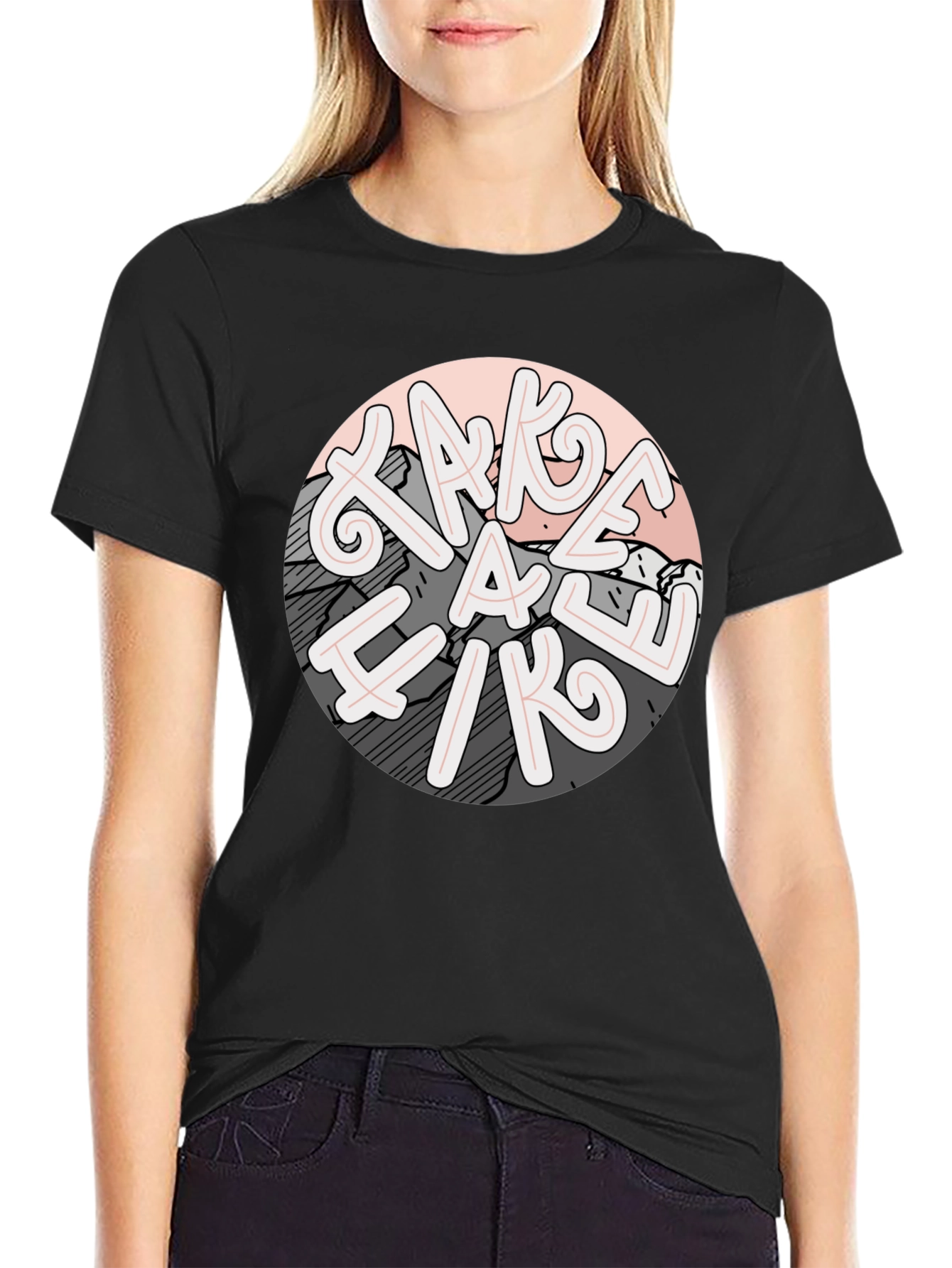 Take a Hike Graphic Tee - Mens Casual Shirt
