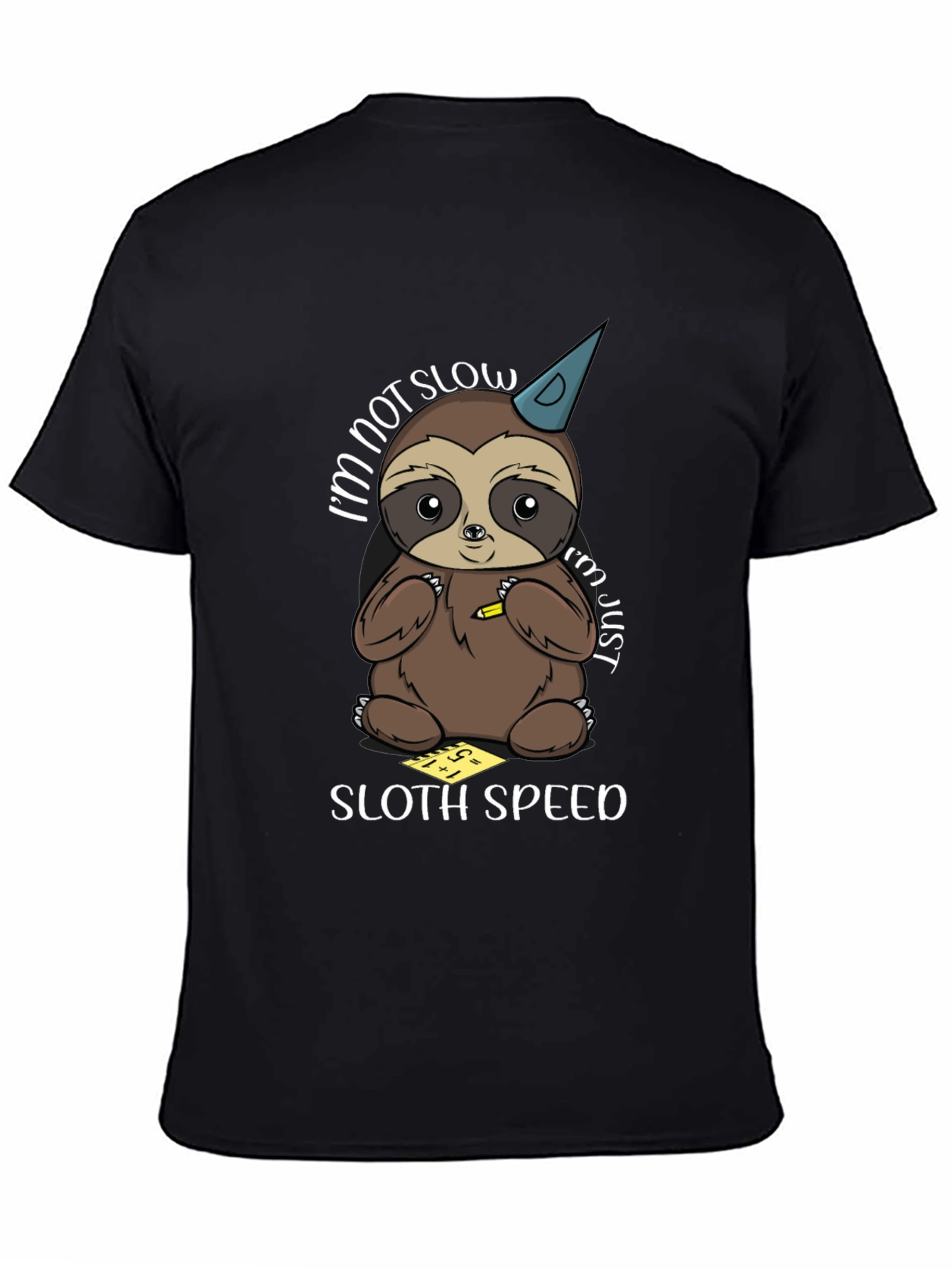 Cute Sloth Math T-Shirt - Sloth Speed