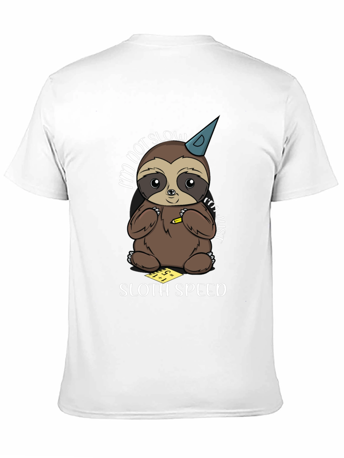 Cute Sloth Math T-Shirt - Sloth Speed