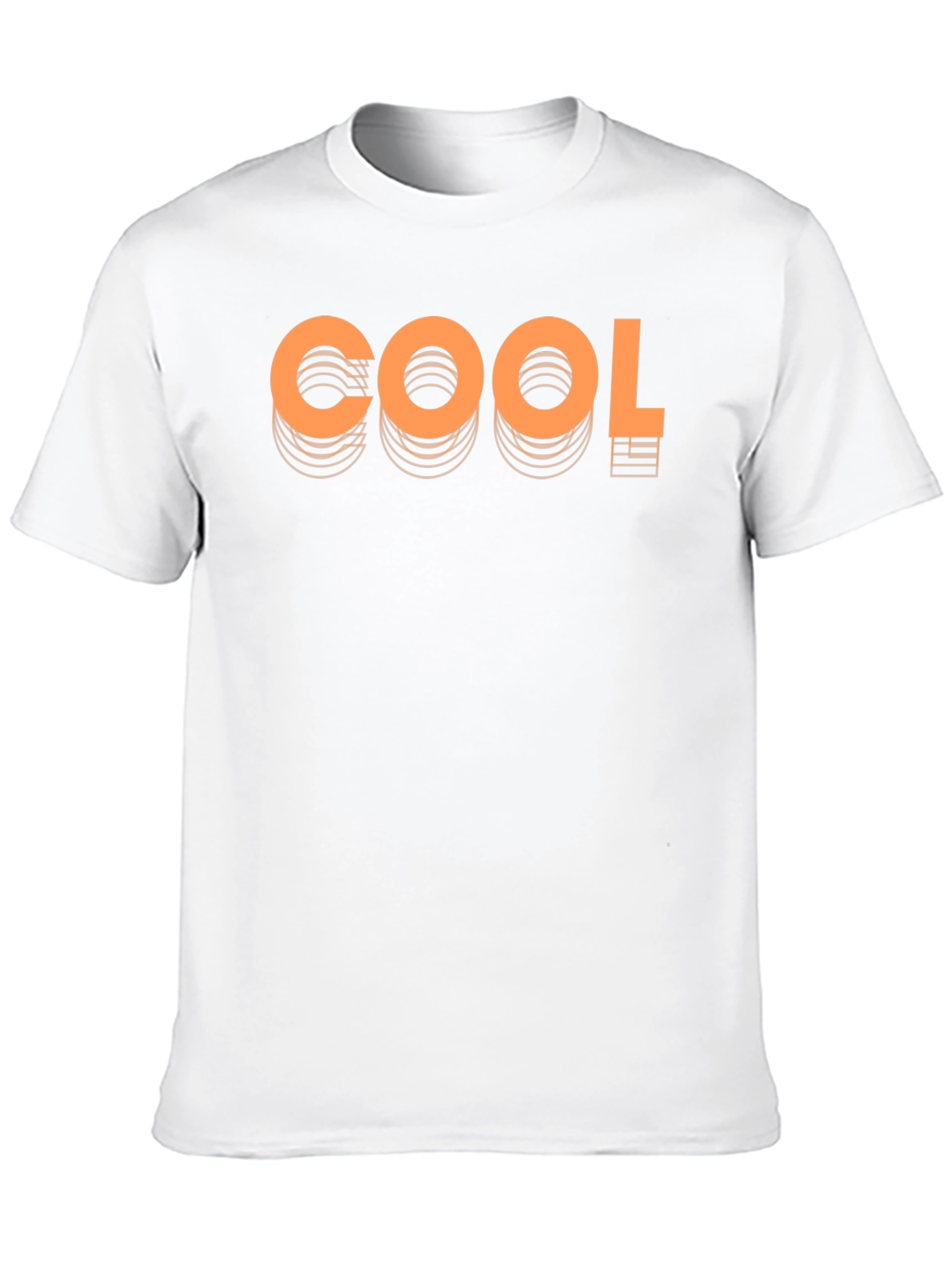 Cool Graphic Print Black Tee