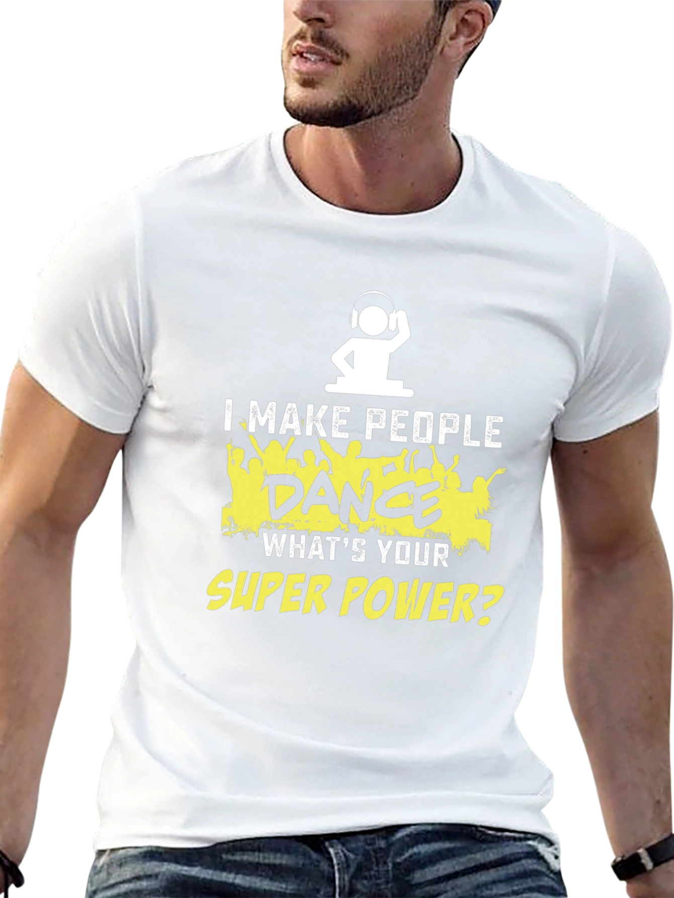 I Make People Dance Funny DJ T-Shirt