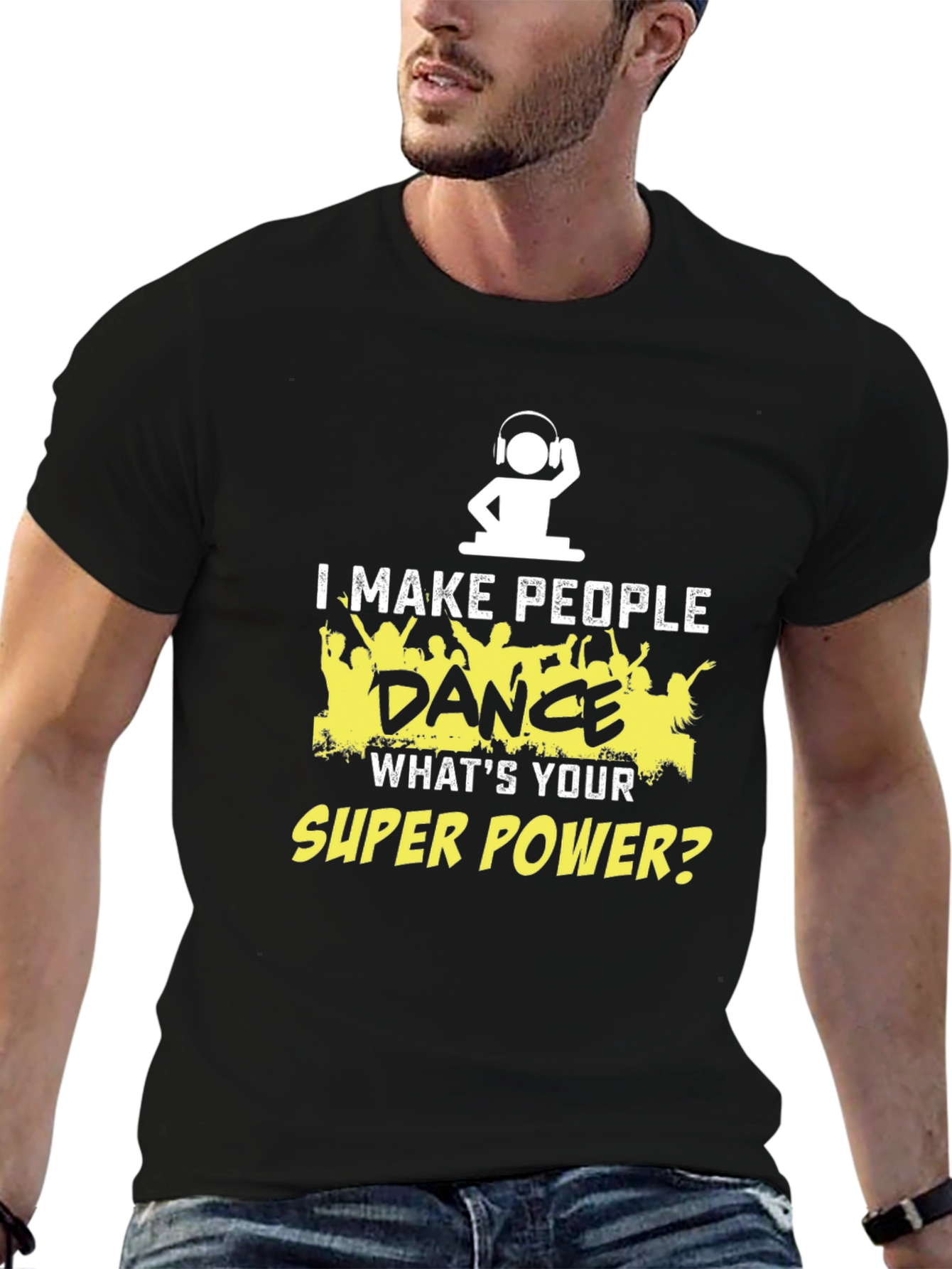 I Make People Dance Funny DJ T-Shirt