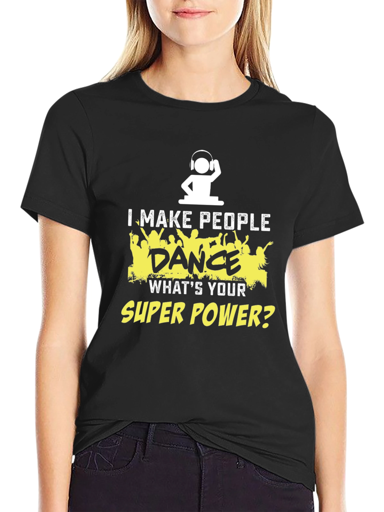 I Make People Dance Funny DJ T-Shirt