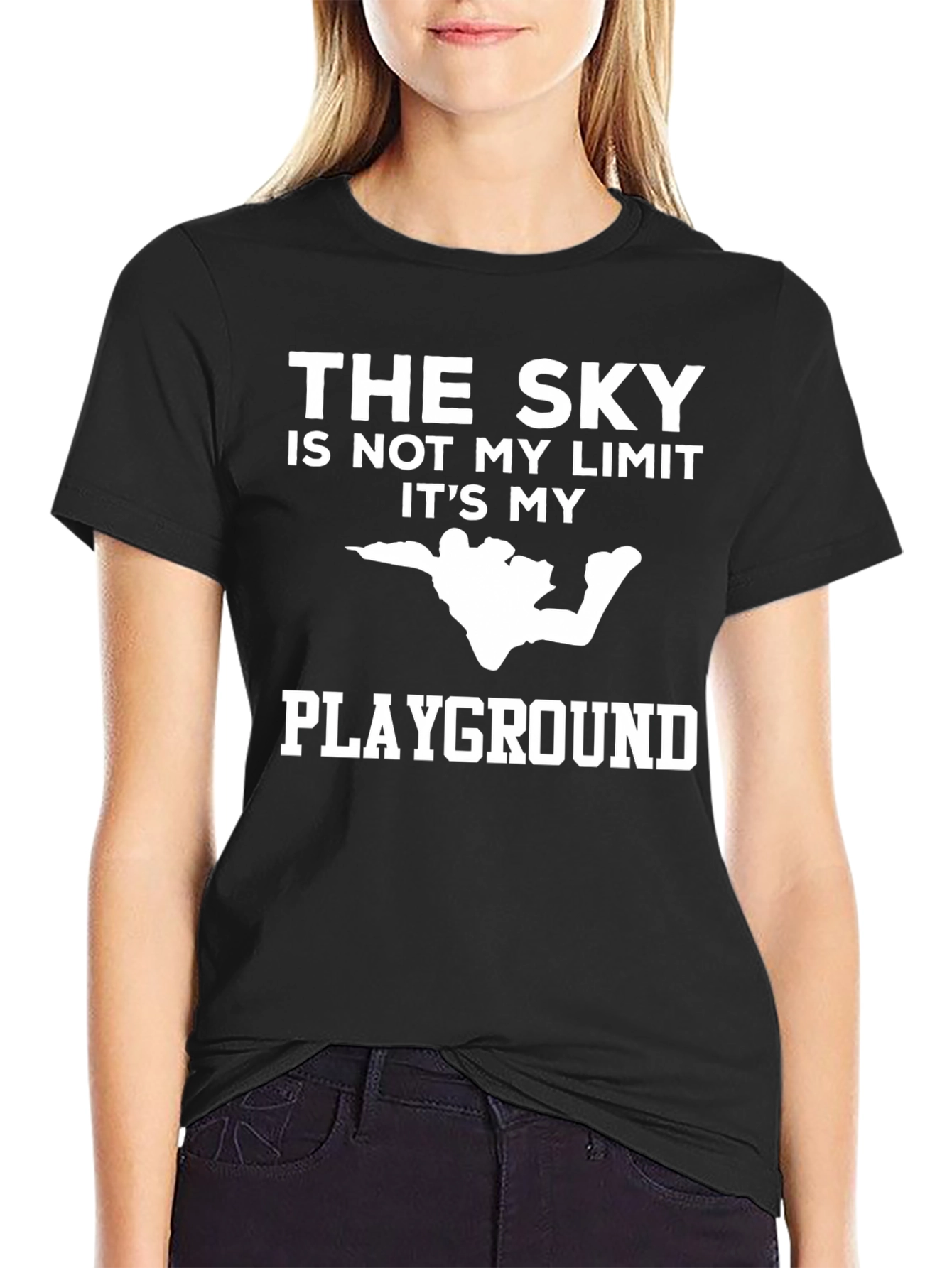 Skydiving Playground Graphic T-Shirt