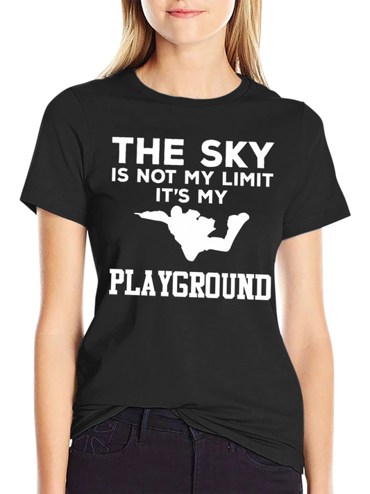 Skydiving Playground Graphic T-Shirt