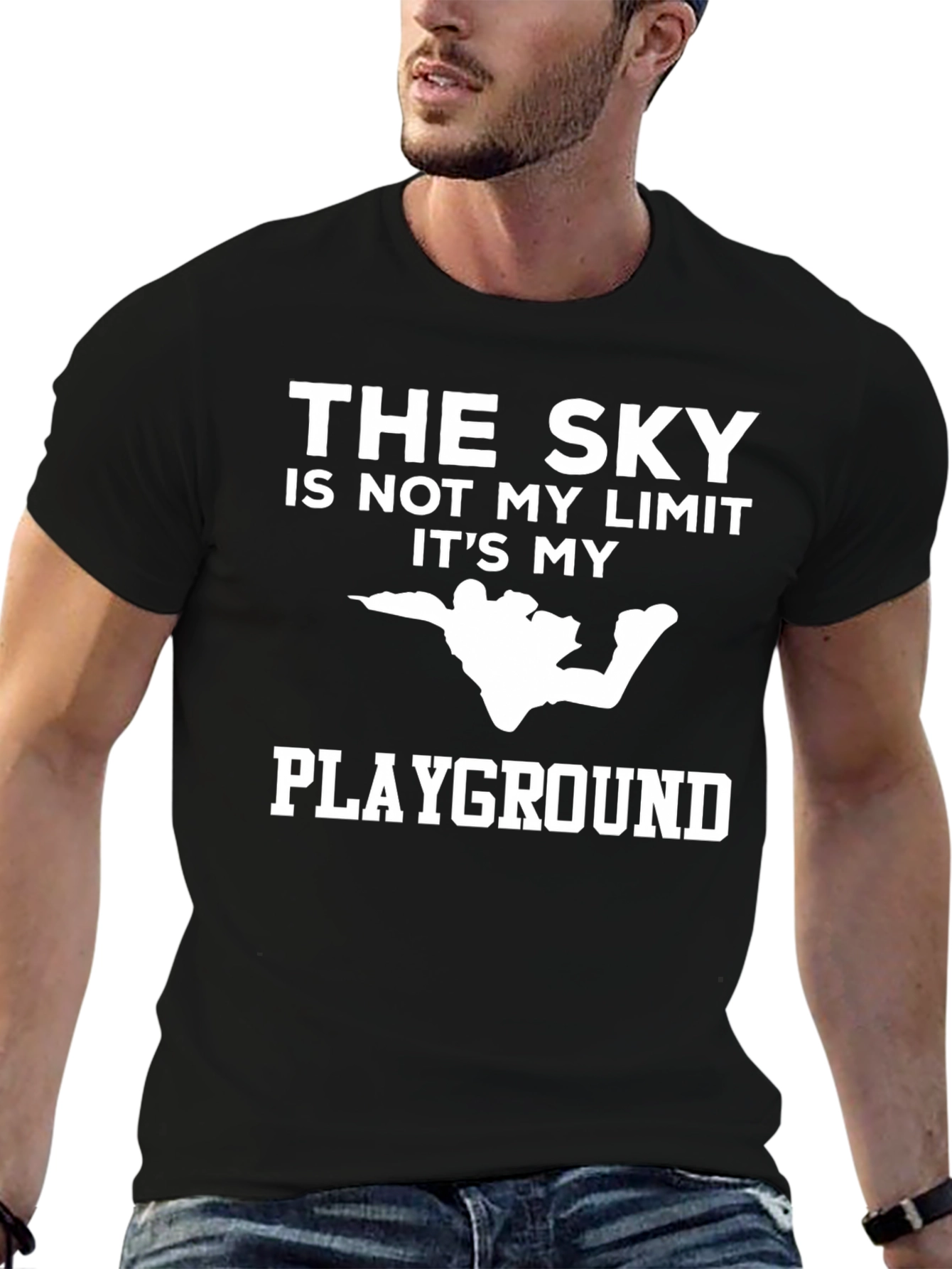 Skydiving Playground Graphic T-Shirt