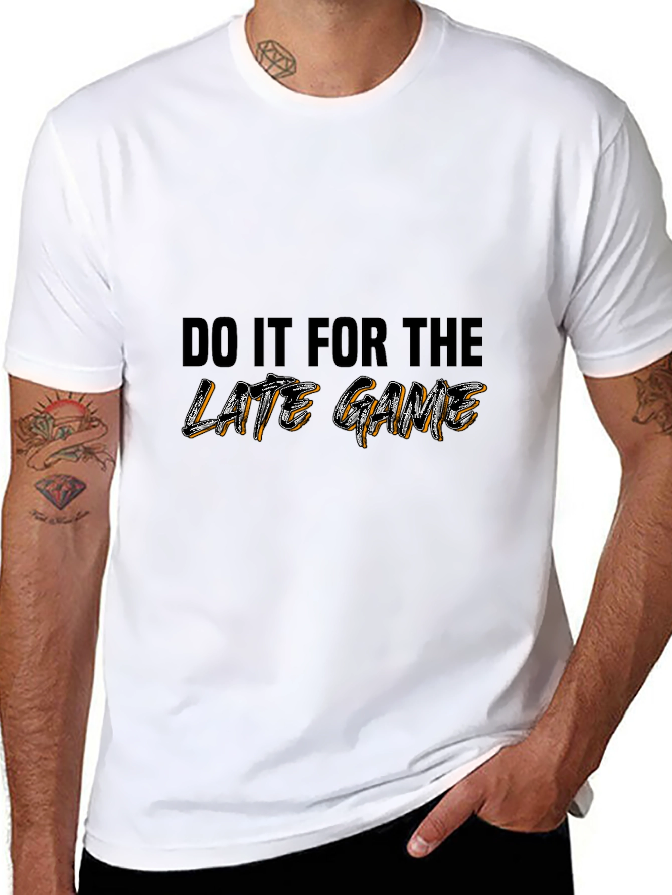 Do It For The Late Game Graphic T-Shirt
