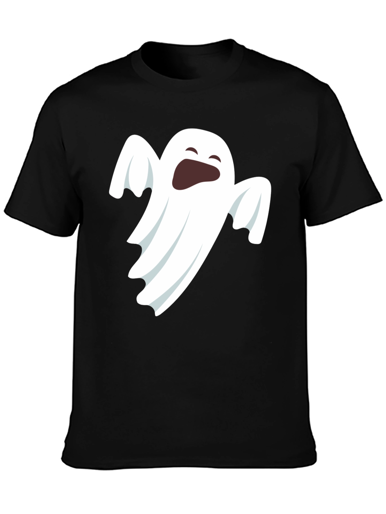 Ghost Graphic Tee - Spooky Season Style