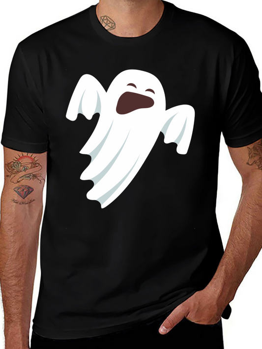 Ghost Graphic Tee - Spooky Season Style