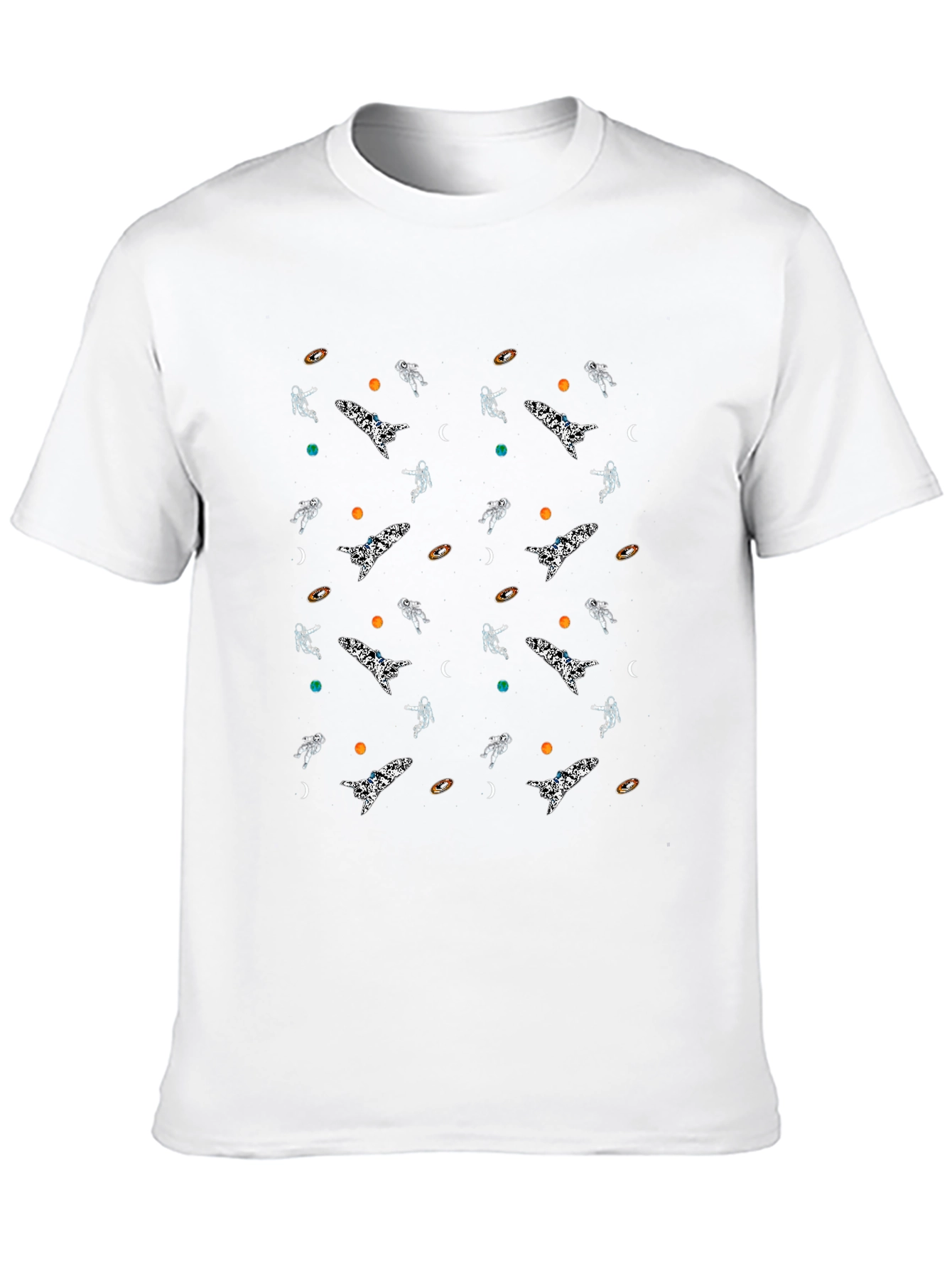 Cosmic Voyage Black T-Shirt