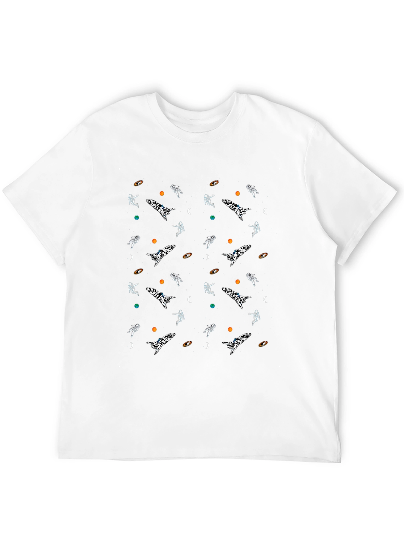 Cosmic Voyage Black T-Shirt