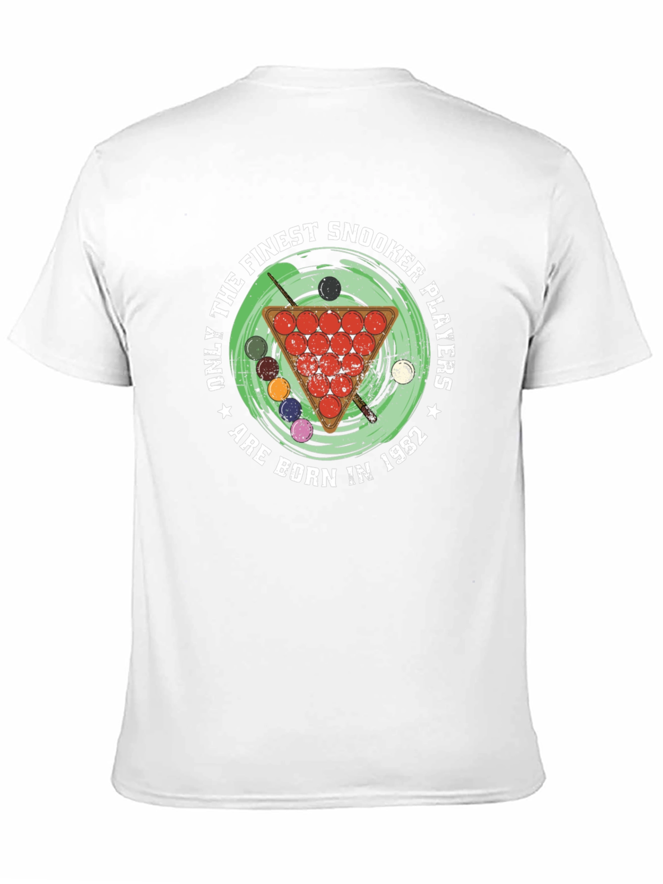 Finest Snooker Players Born in 1982 Black T-Shirt