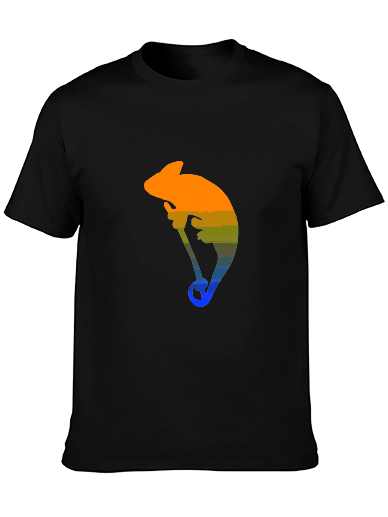 Chameleon Graphic Tee - Cool Animal Design