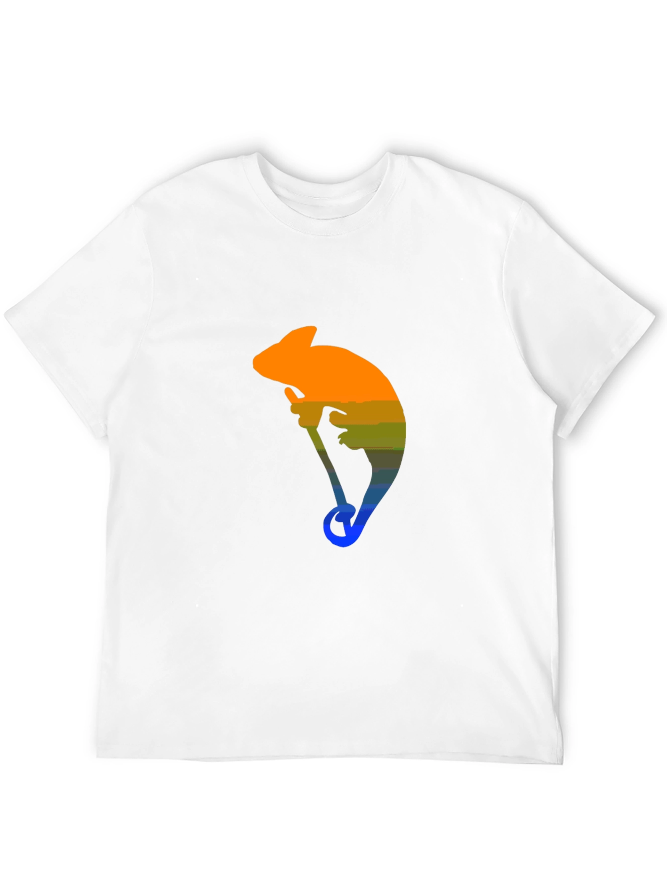 Chameleon Graphic Tee - Cool Animal Design