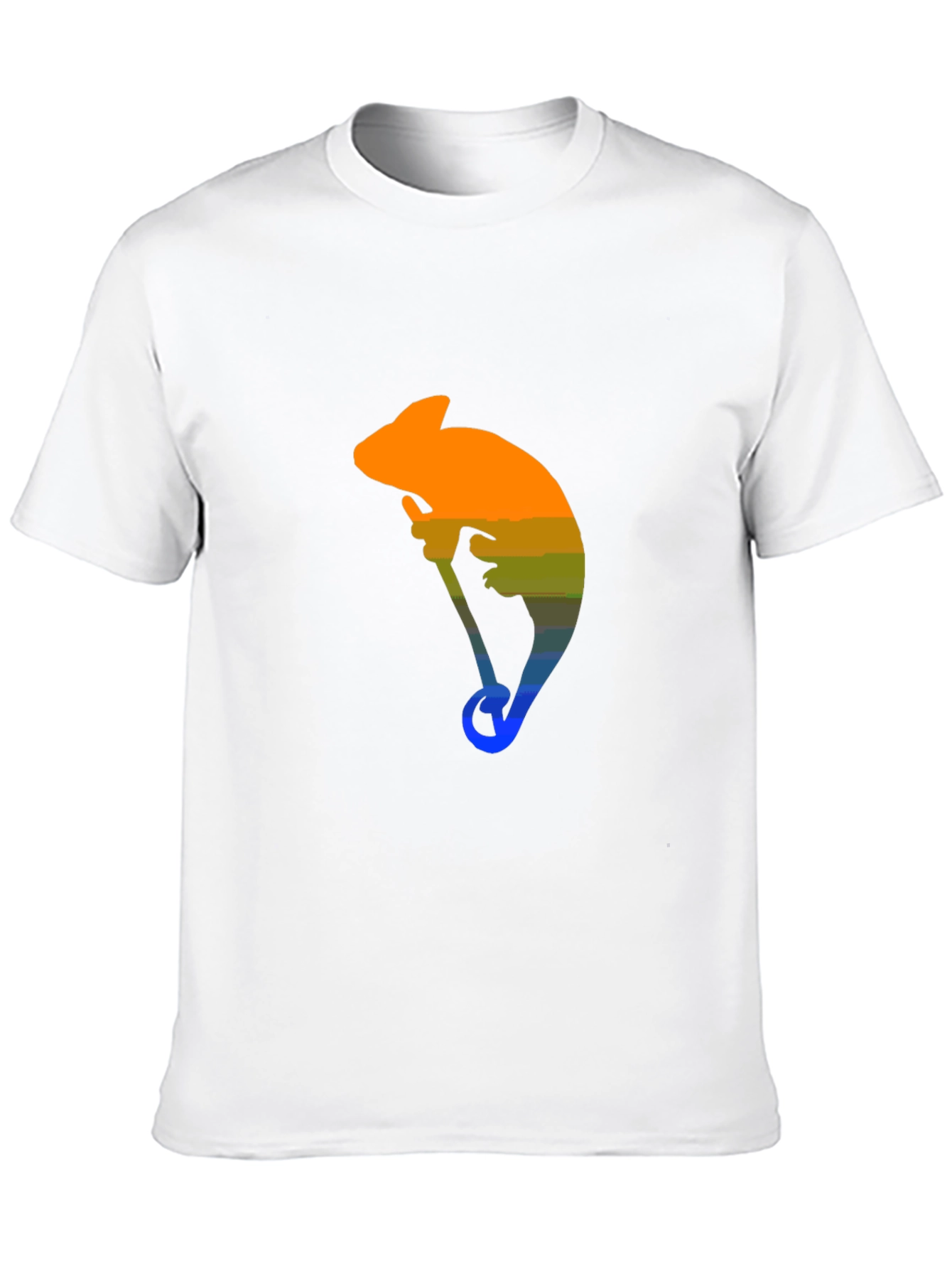 Chameleon Graphic Tee - Cool Animal Design