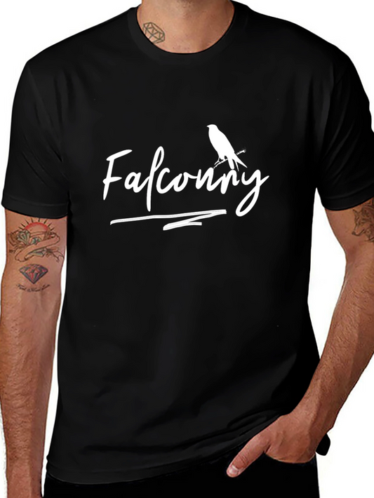 Falconry Bird T-Shirt - Unique Wildlife Graphic Tee