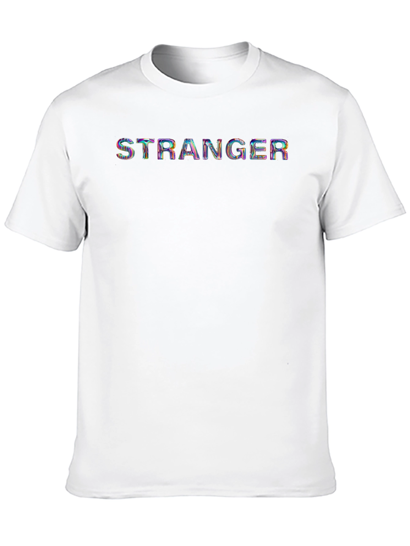 Stranger Graphic T-Shirt - Classic Fit Black Tee
