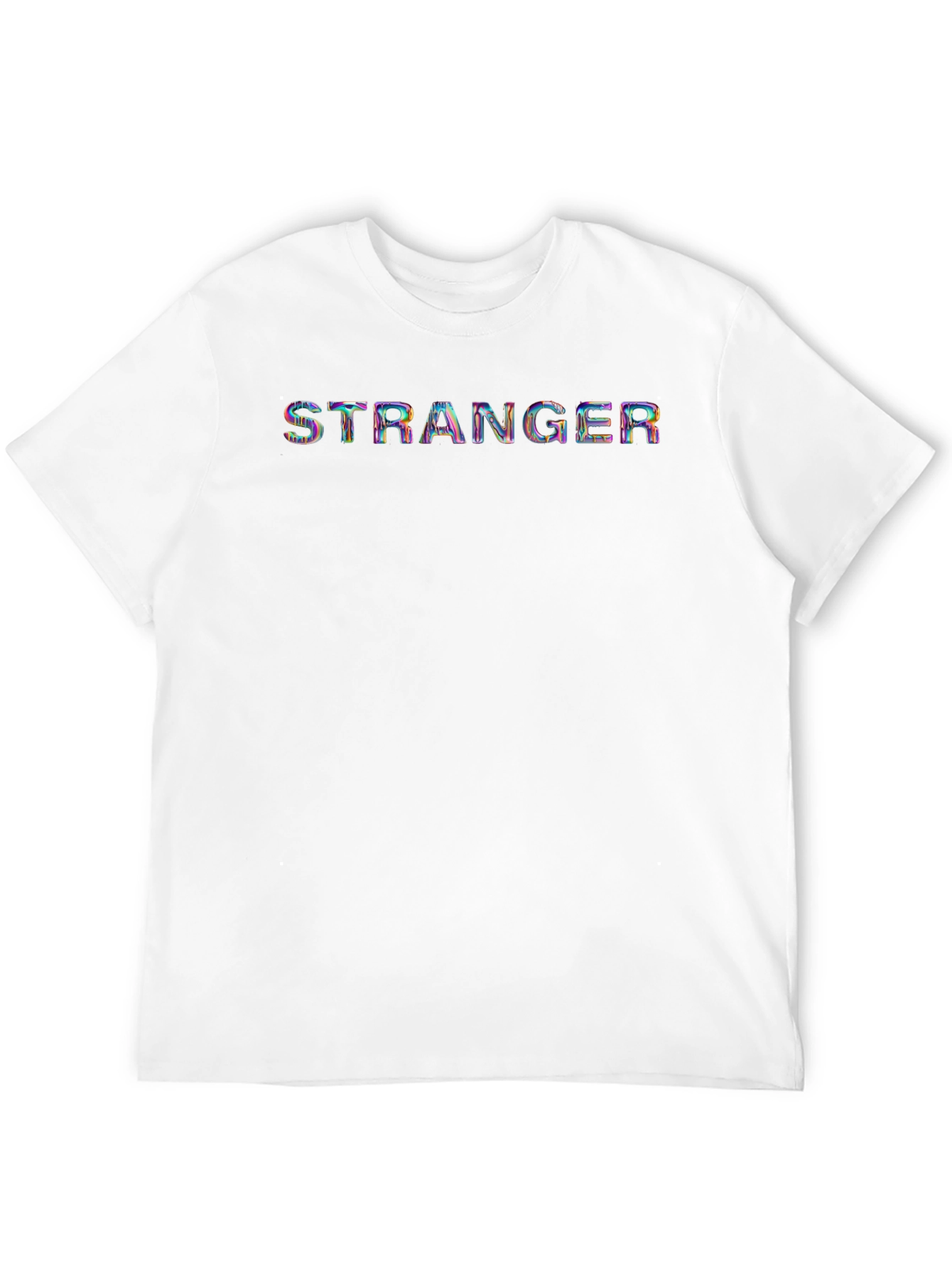 Stranger Graphic T-Shirt - Classic Fit Black Tee