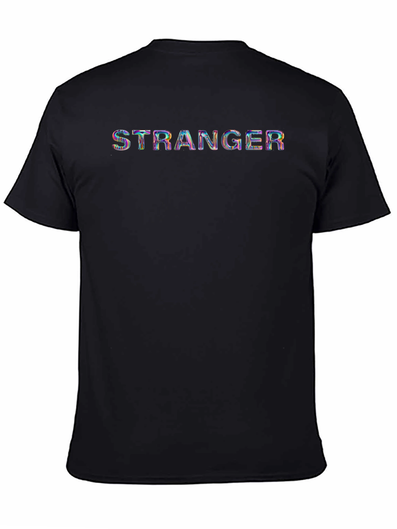 Stranger Graphic T-Shirt - Classic Fit Black Tee