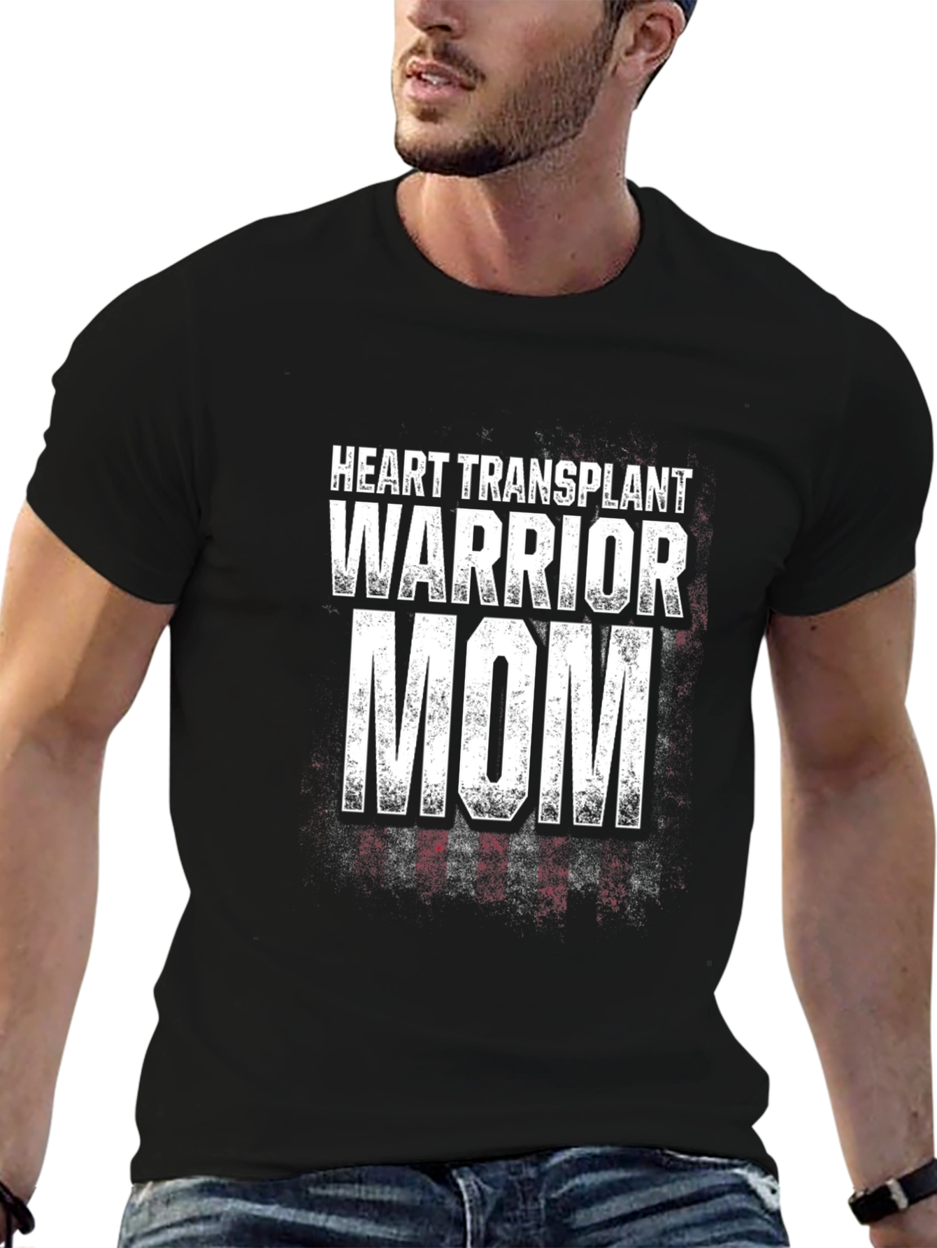 Heart Transplant Warrior Mom T-Shirt