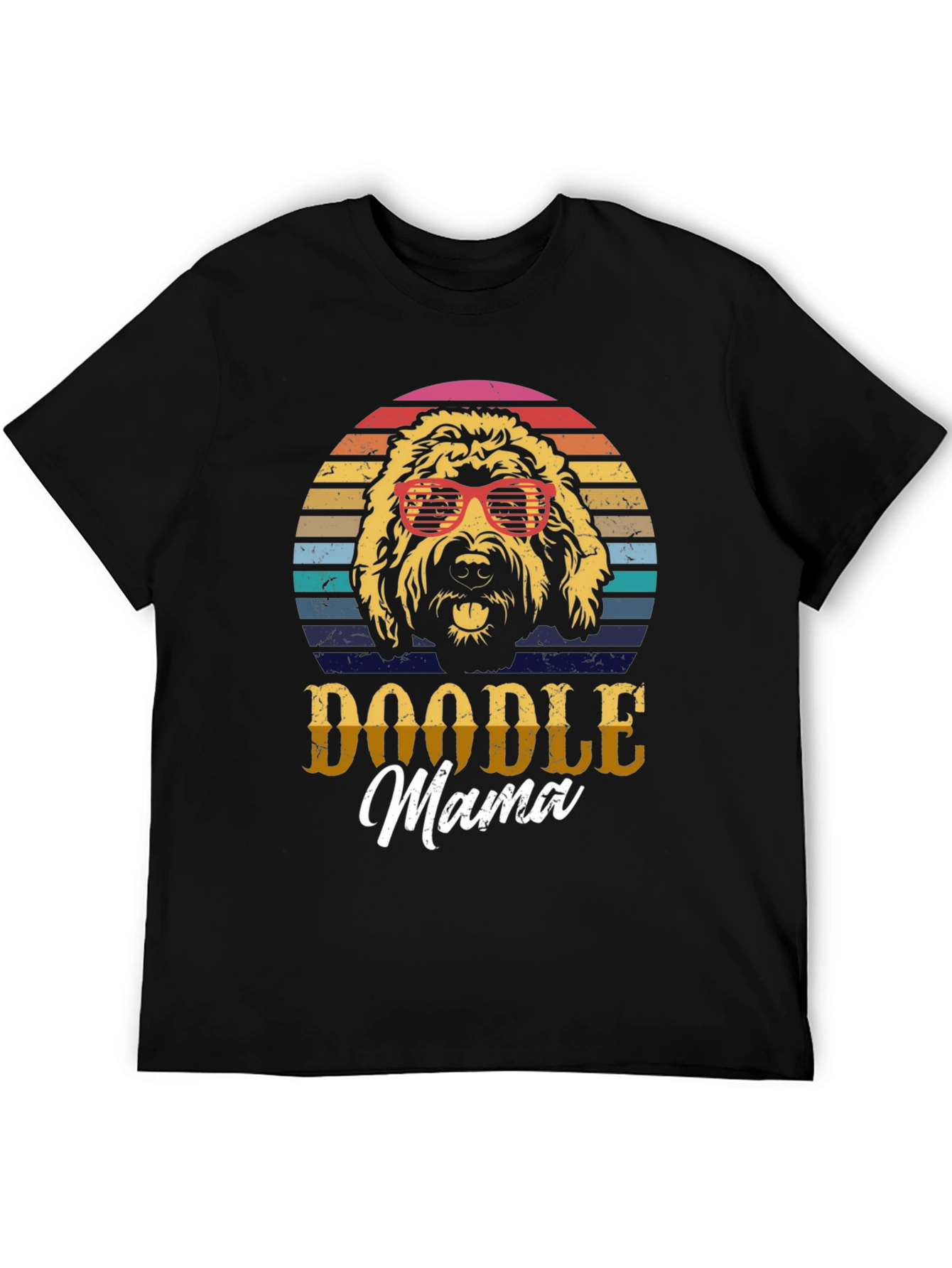 Doodle Mama T-Shirt - Retro Dog Lover Tee