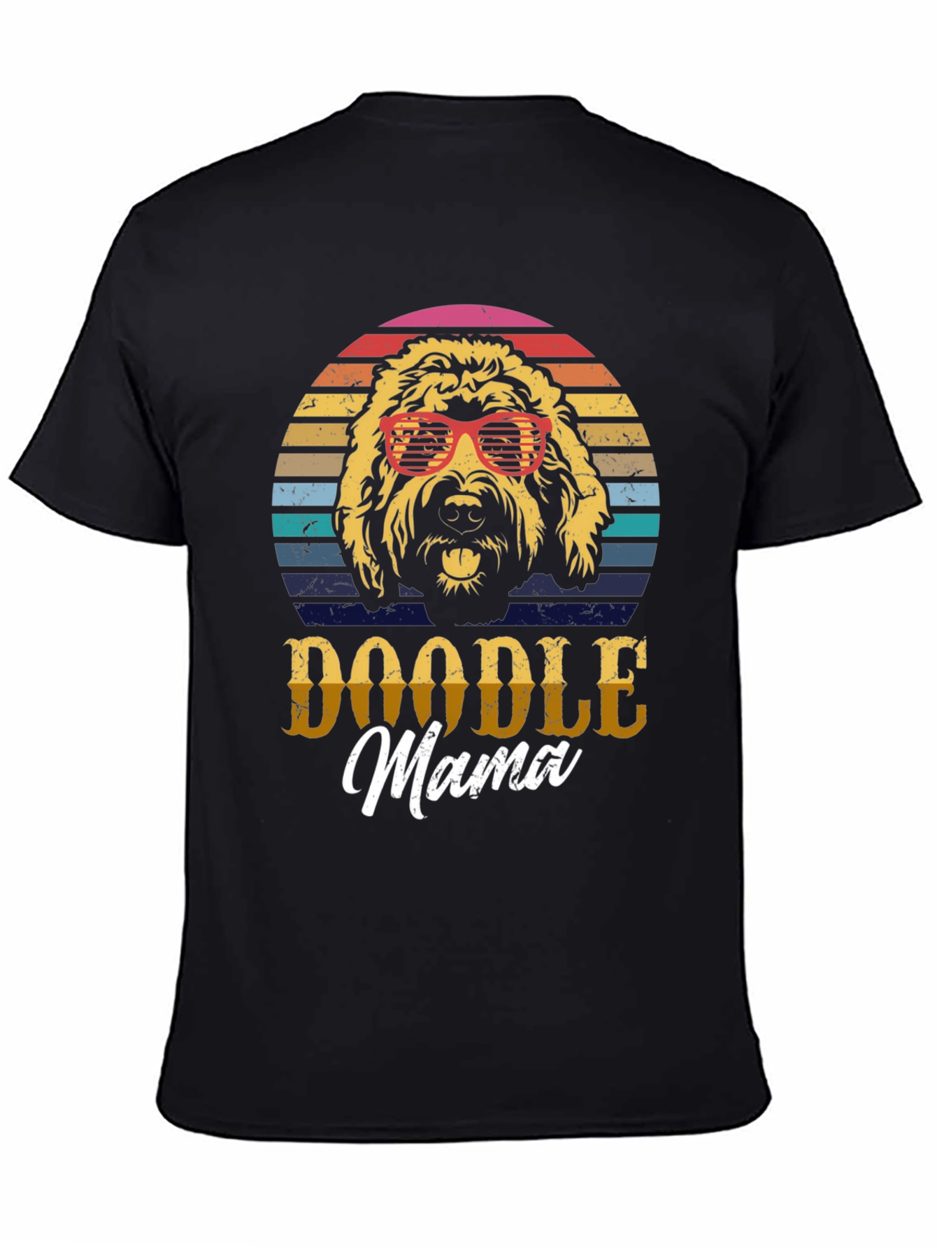 Doodle Mama T-Shirt - Retro Dog Lover Tee
