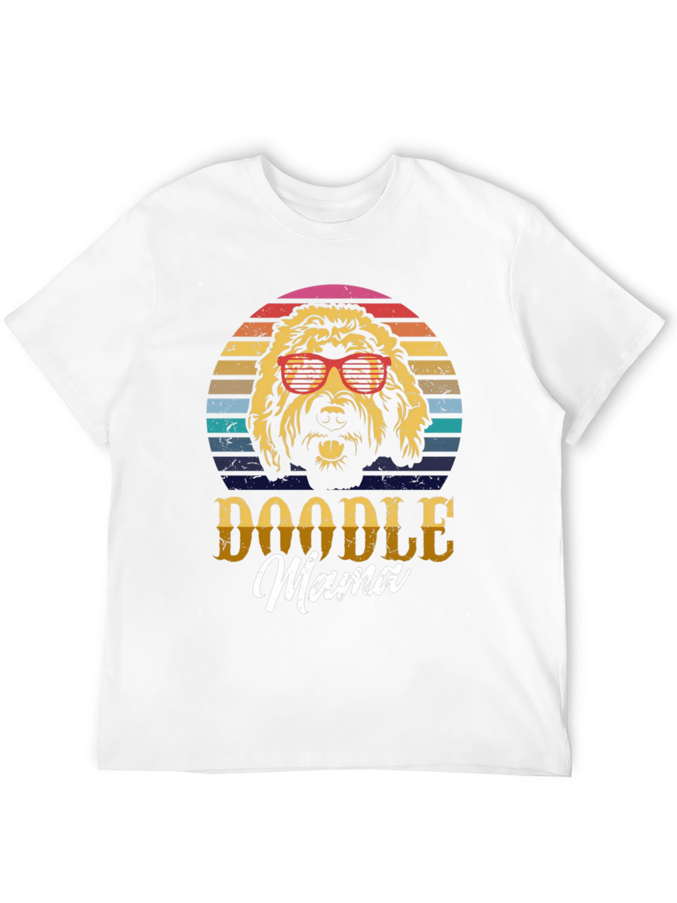 Doodle Mama T-Shirt - Retro Dog Lover Tee
