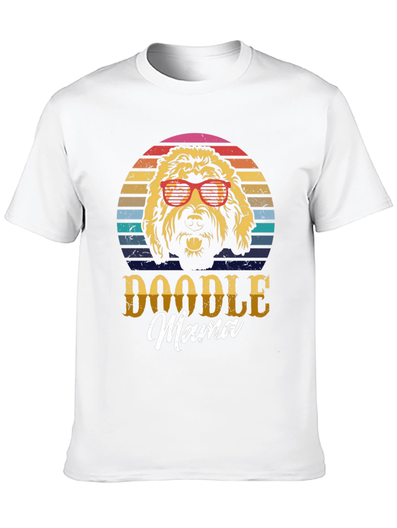 Doodle Mama T-Shirt - Retro Dog Lover Tee