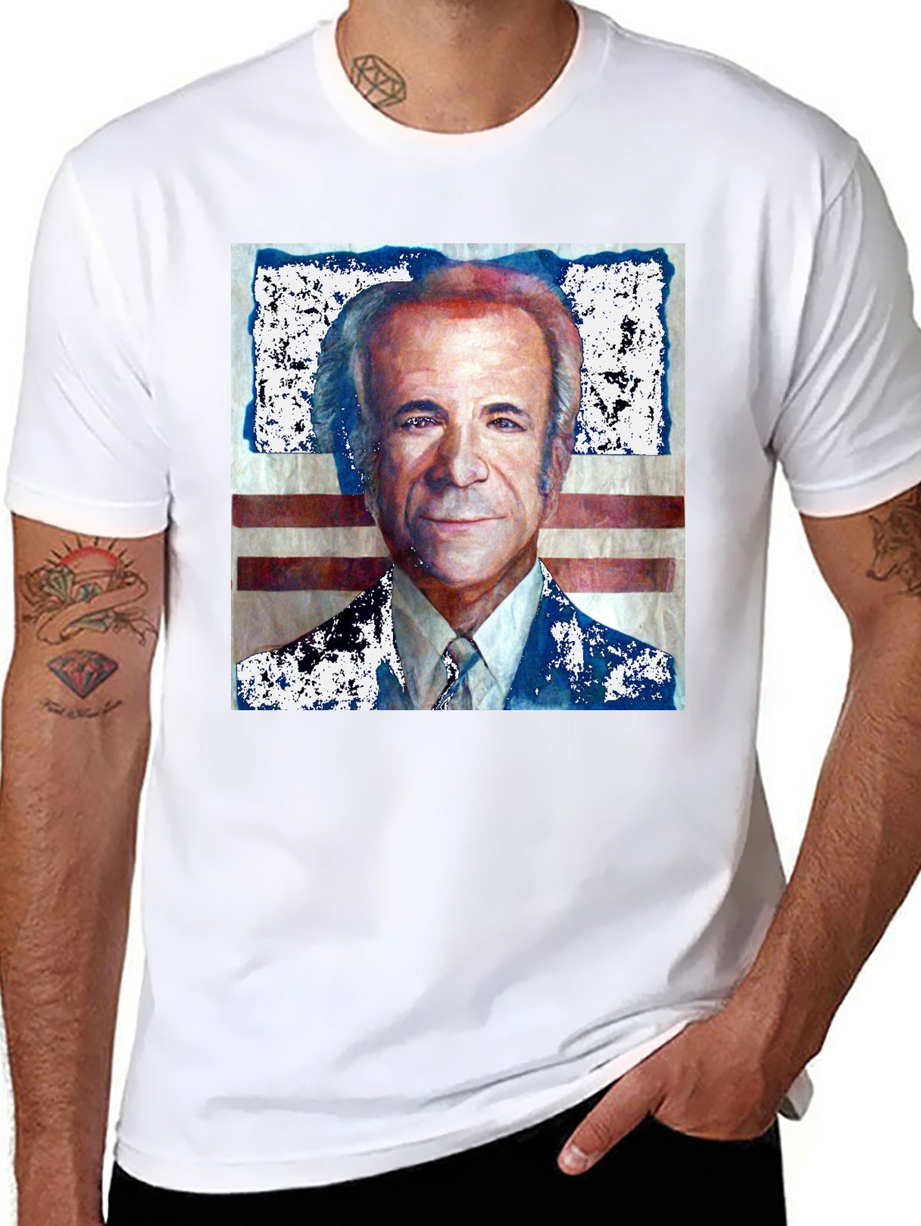 American Flag Joe Namath T-Shirt