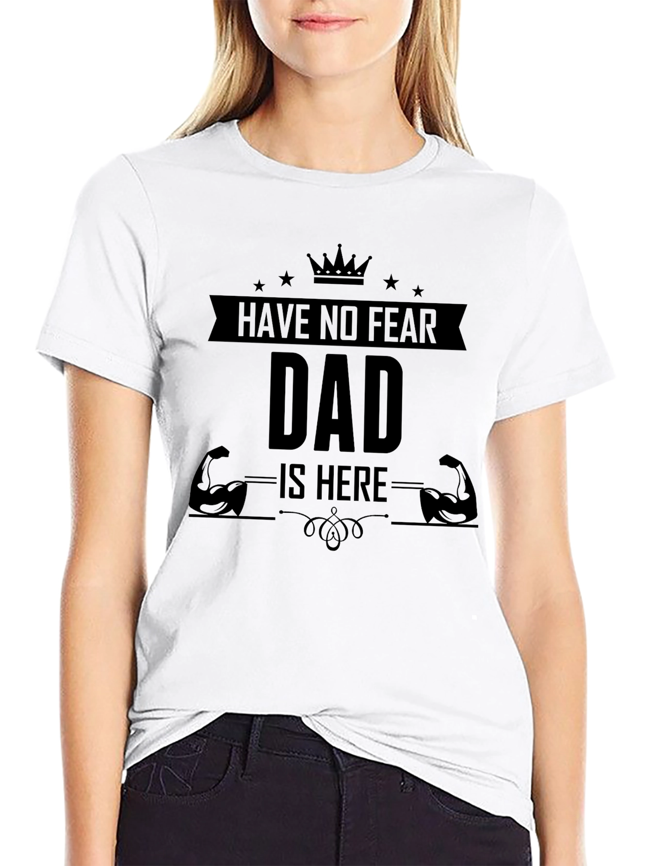 Dad Is Here Graphic Tee