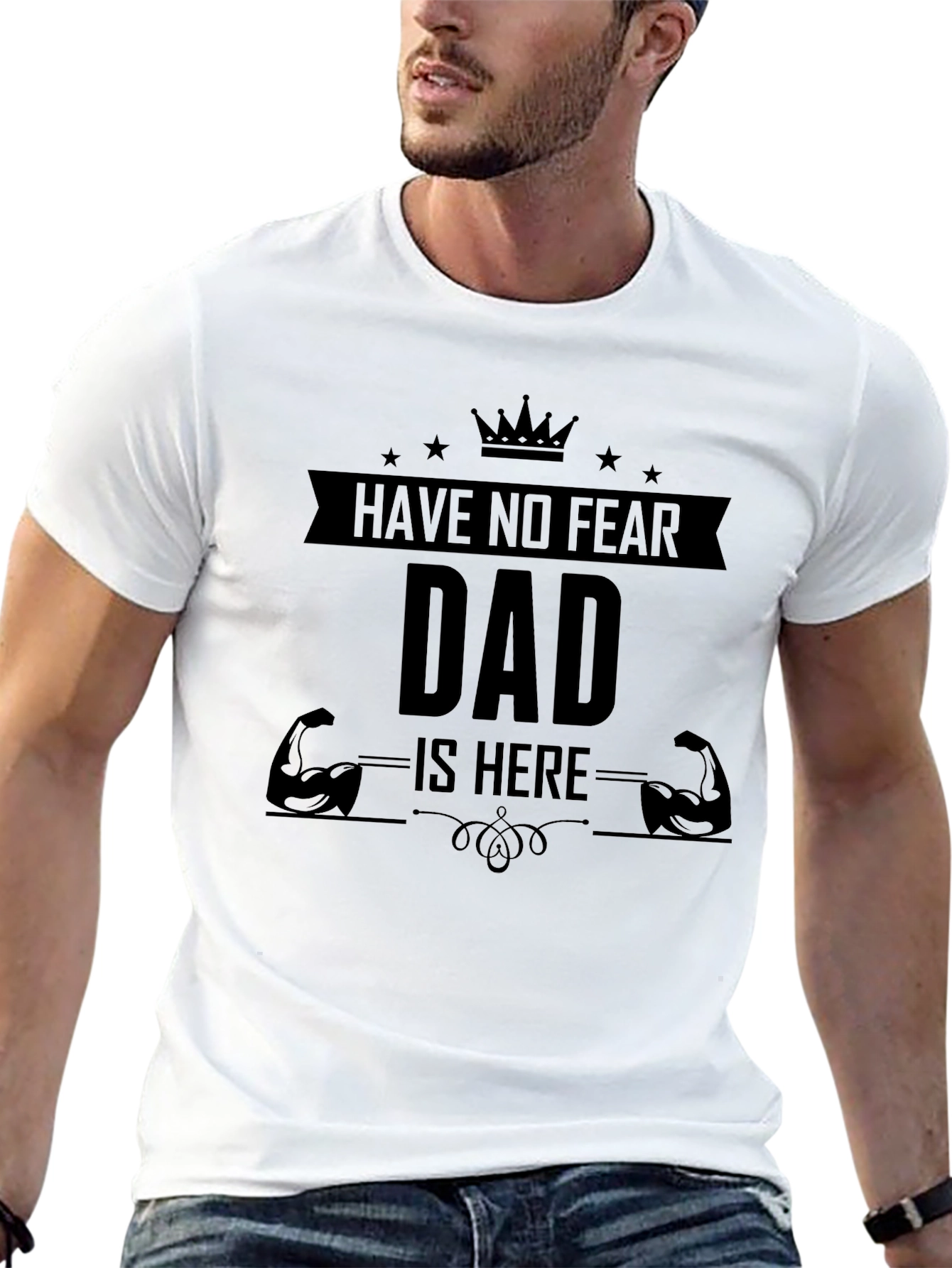 Dad Is Here Graphic Tee
