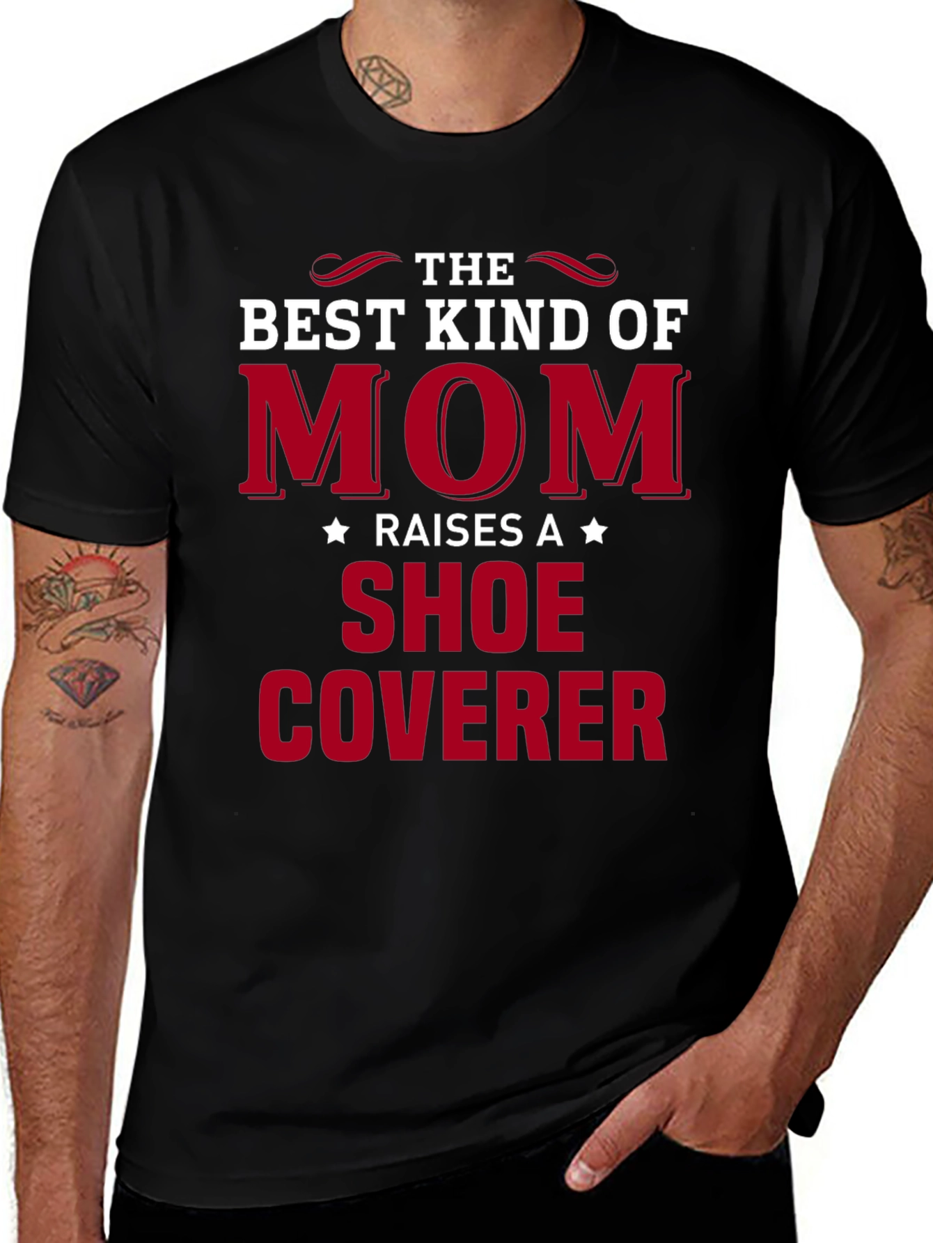 Best Mom Shoe Coverer T-Shirt