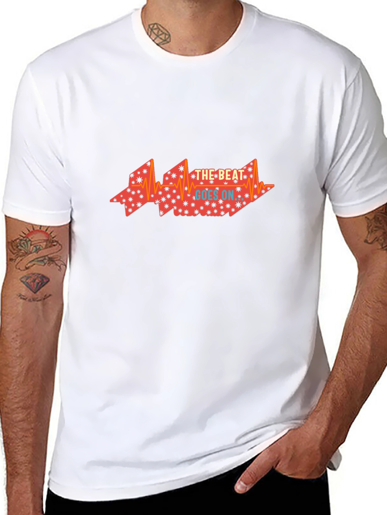 The Beat Goes On Graphic Tee