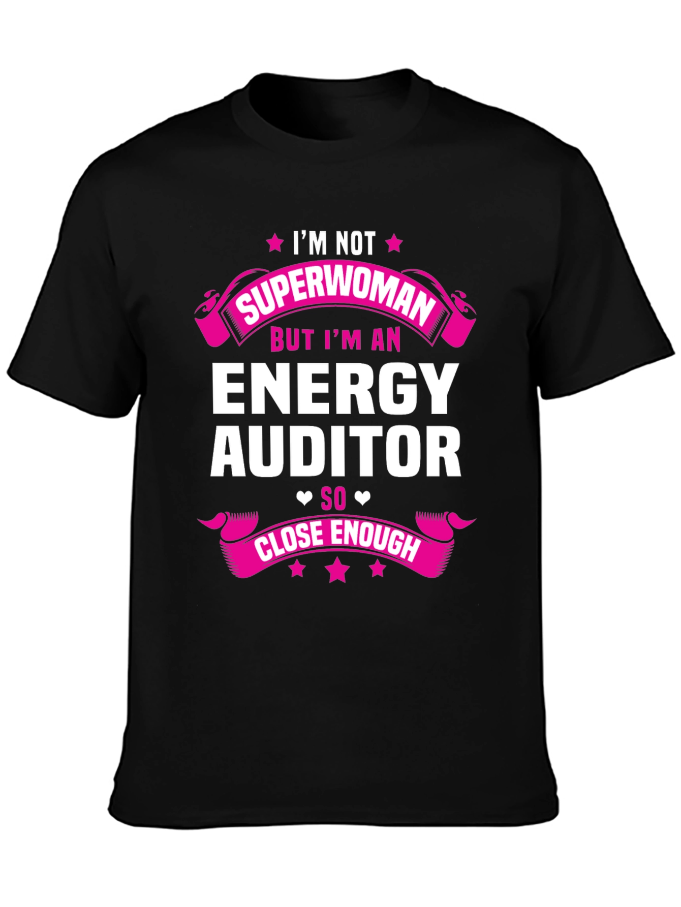 Energy Auditor Superwoman Funny T-Shirt
