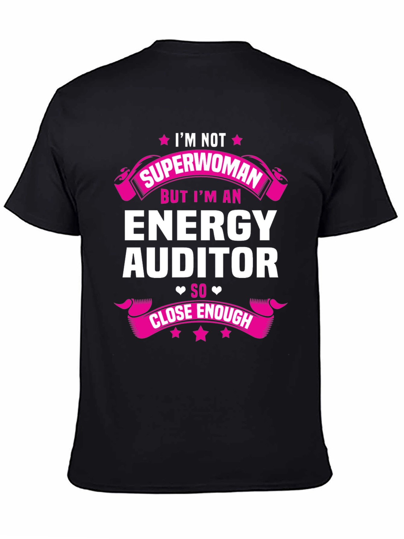 Energy Auditor Superwoman Funny T-Shirt