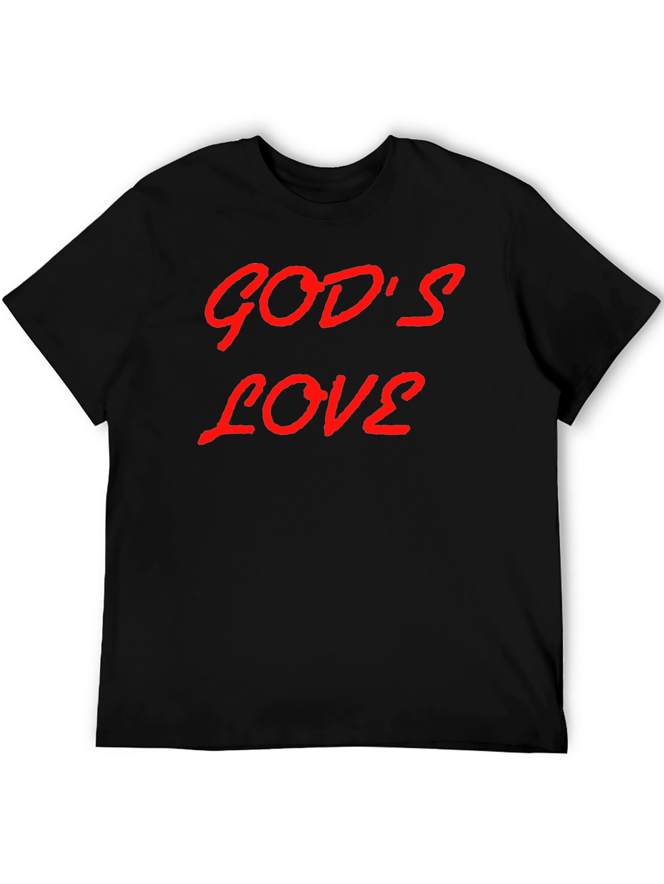 Gods Love Graphic T-Shirt - Trendy Casual Wear