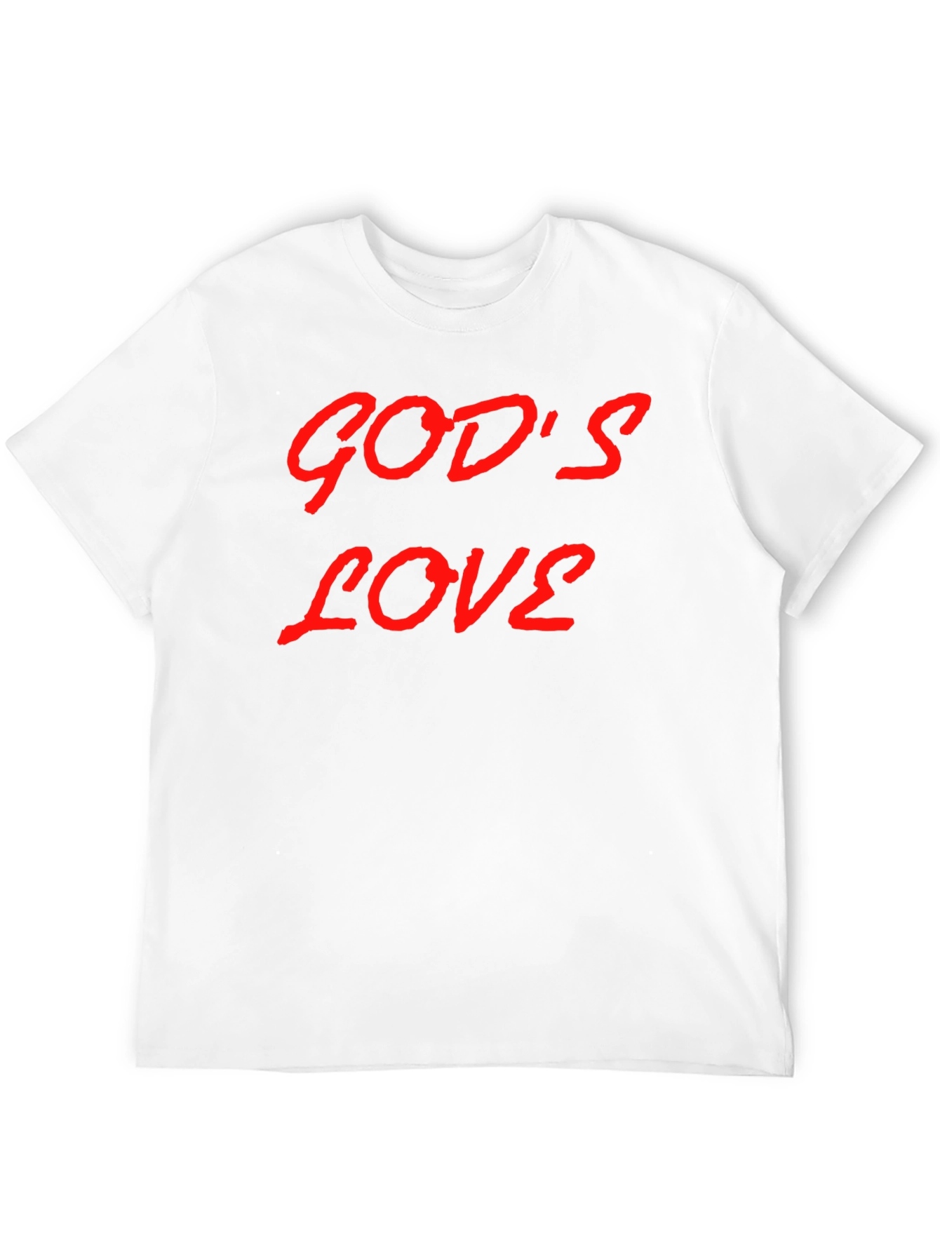 Gods Love Graphic T-Shirt - Trendy Casual Wear