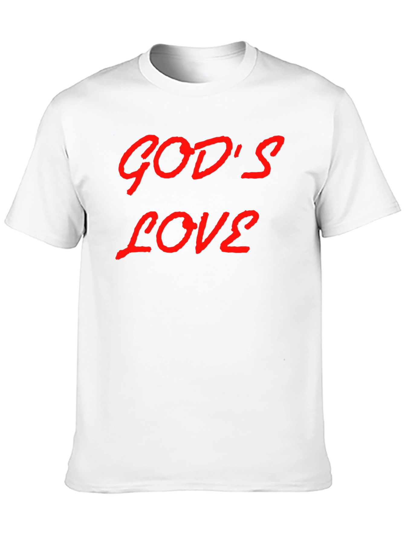 Gods Love Graphic T-Shirt - Trendy Casual Wear