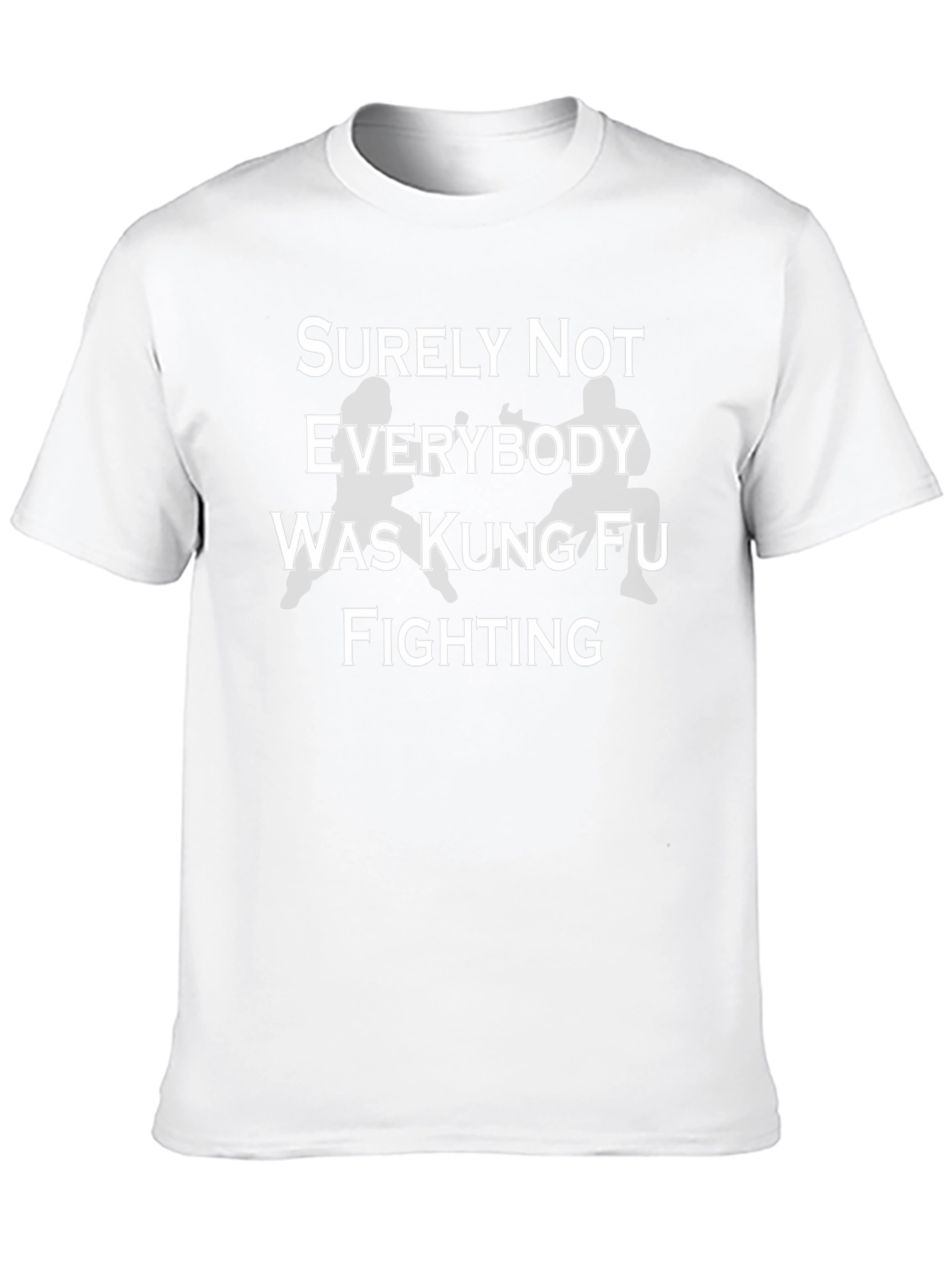 Kung Fu Fighting T-Shirt Funny Novelty Tee