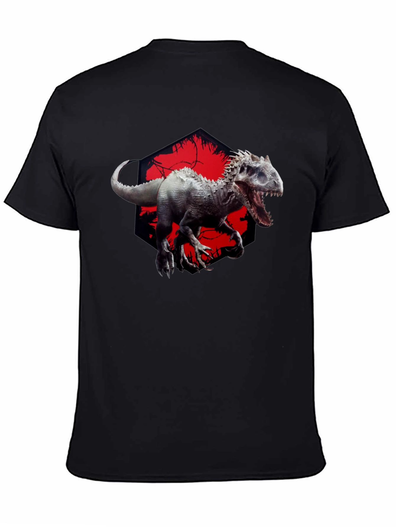 Dinosaur Graphic Black T-Shirt